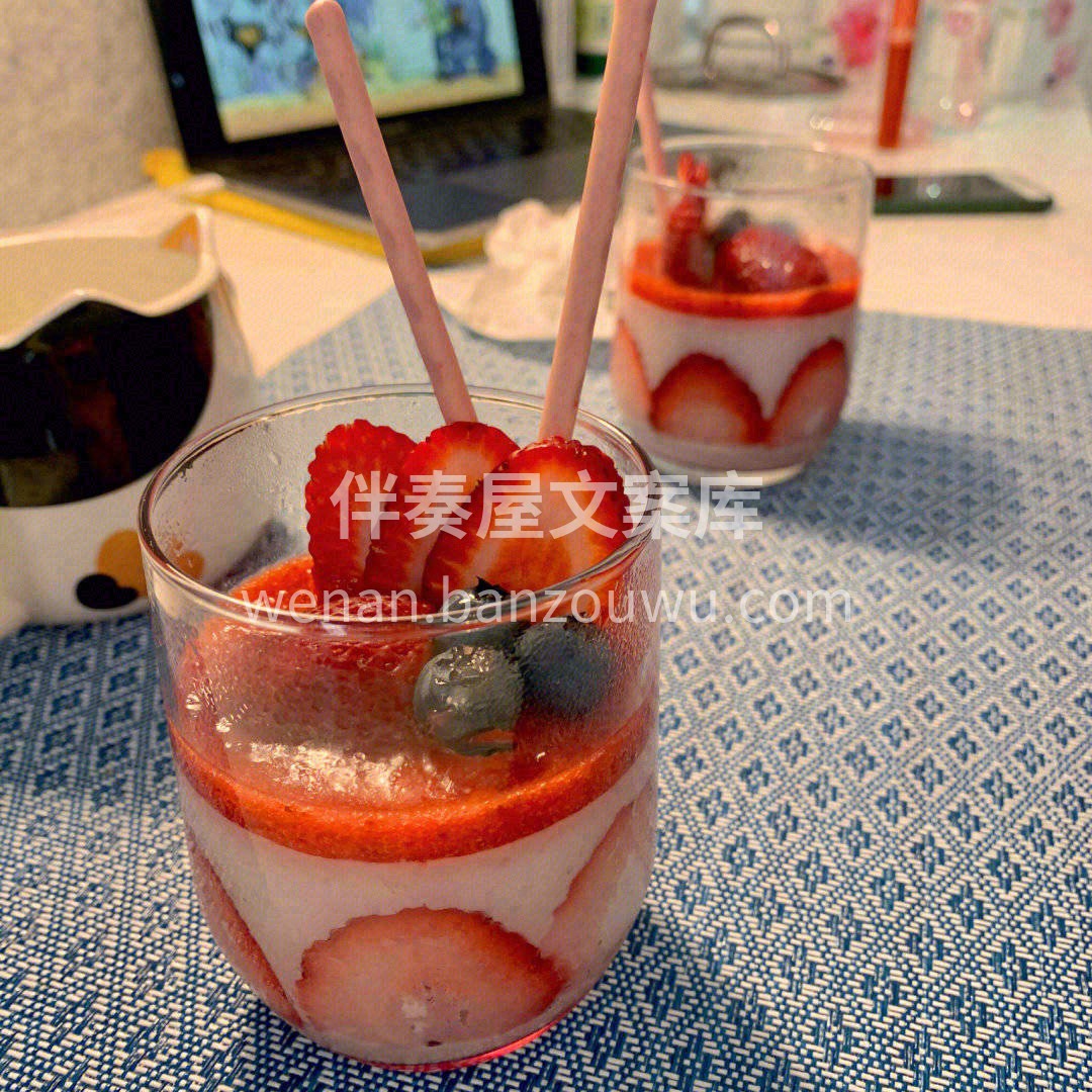 🍓草莓季必吃的小甜品，好适合微风和煦的天 配图1