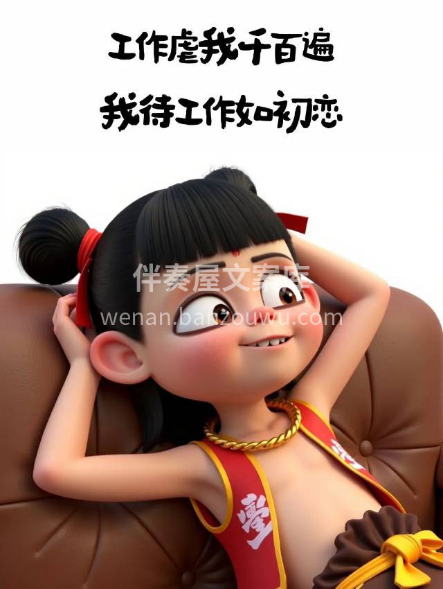 散散心，败败火， 照照镜子还是我， 工作