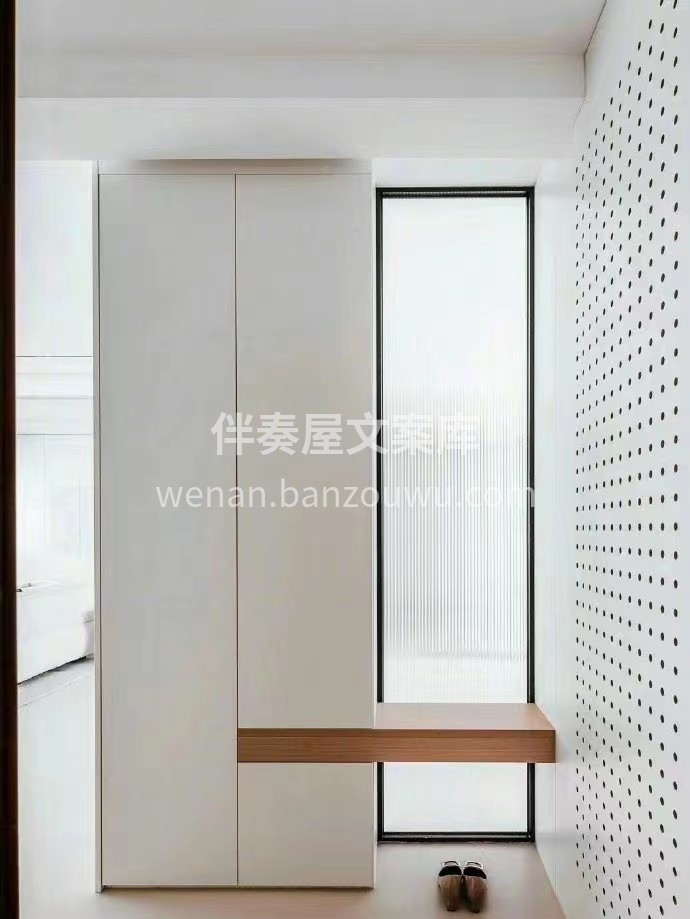 今日灵感分享： 迎门玄关隔断 有装修相关问题的宝子们 欢迎随 配图4