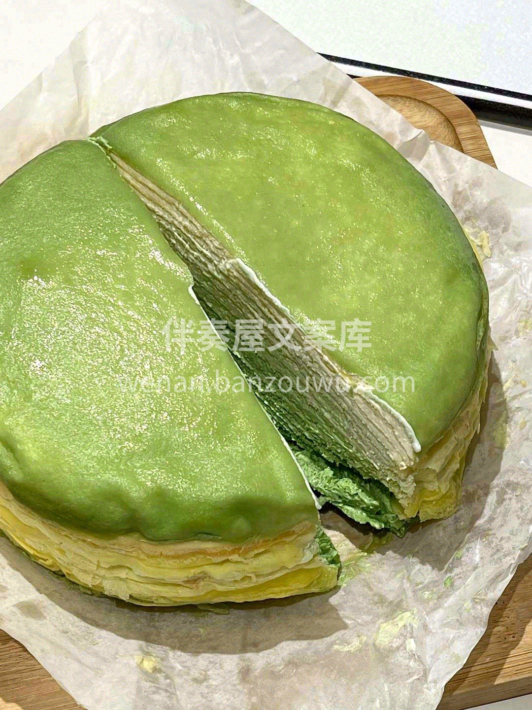 开心果千层💚，纯进口𝟏𝟎𝟎%开心果酱‼️ 配图3