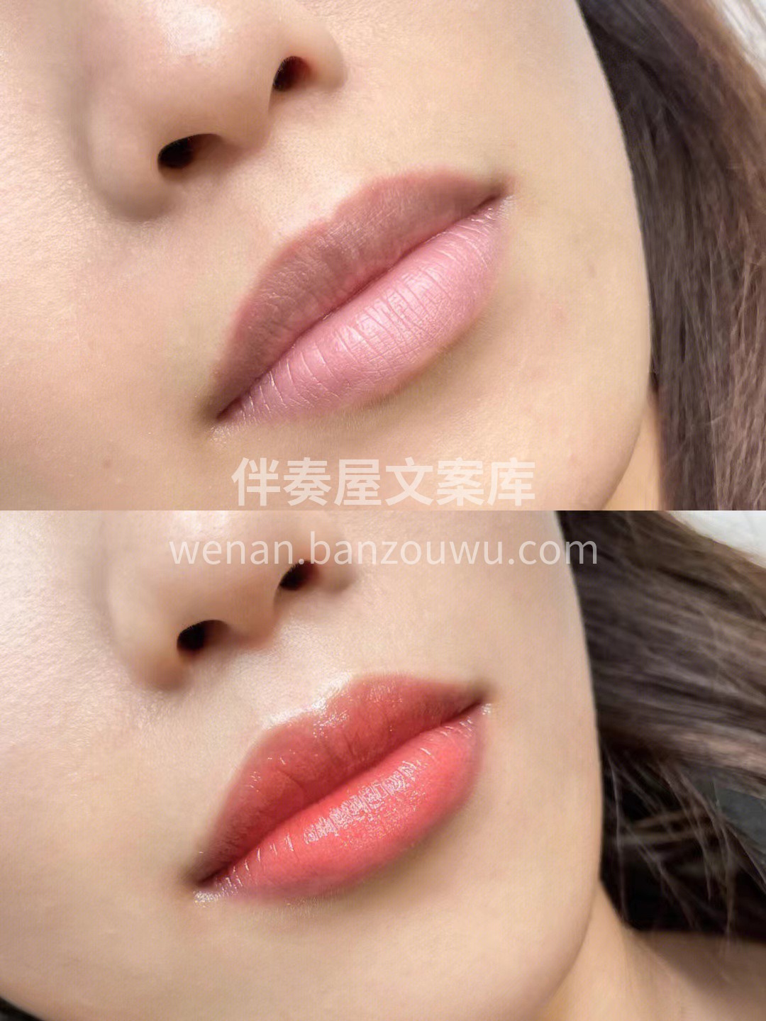 一张图来感受下蜜桃唇的显嫩程度❗ 气色不