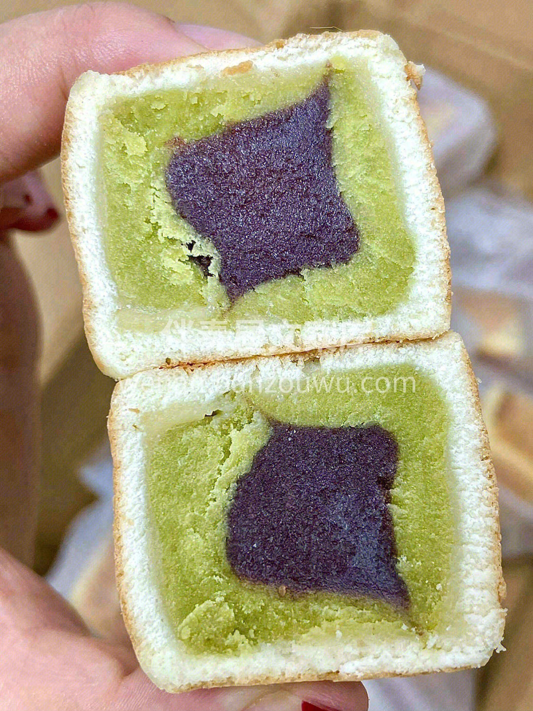 🌿清新的抹茶小方块怎能叫人不爱💕浓郁的抹 配图1