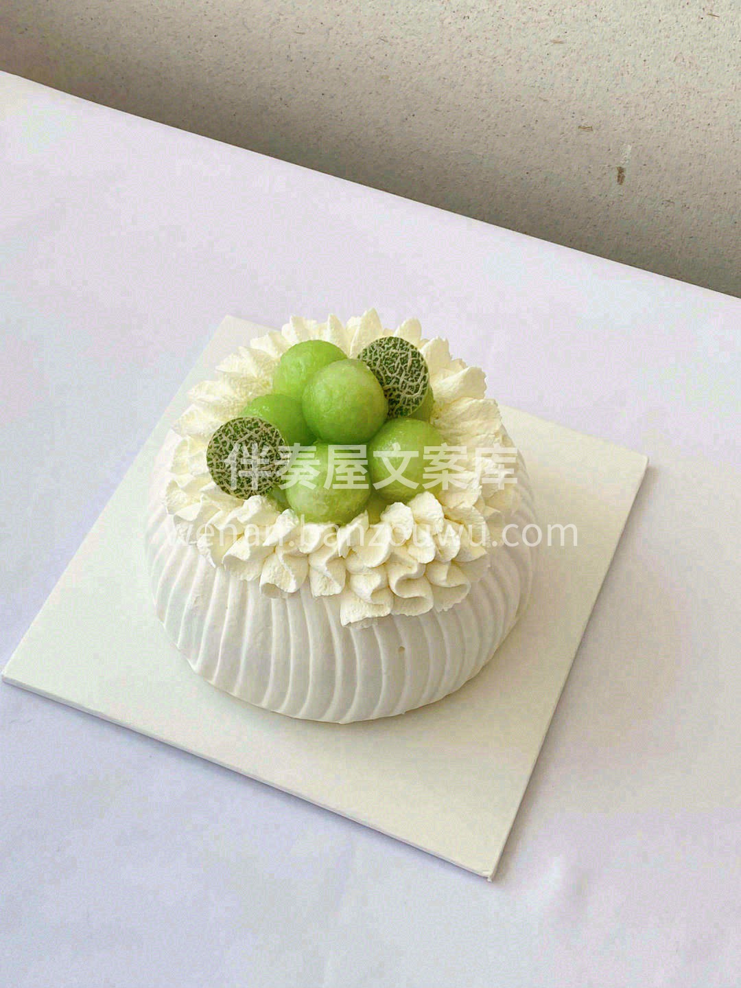 我没有情话可讲💬 我只带着最好的蛋糕🍰  配图2