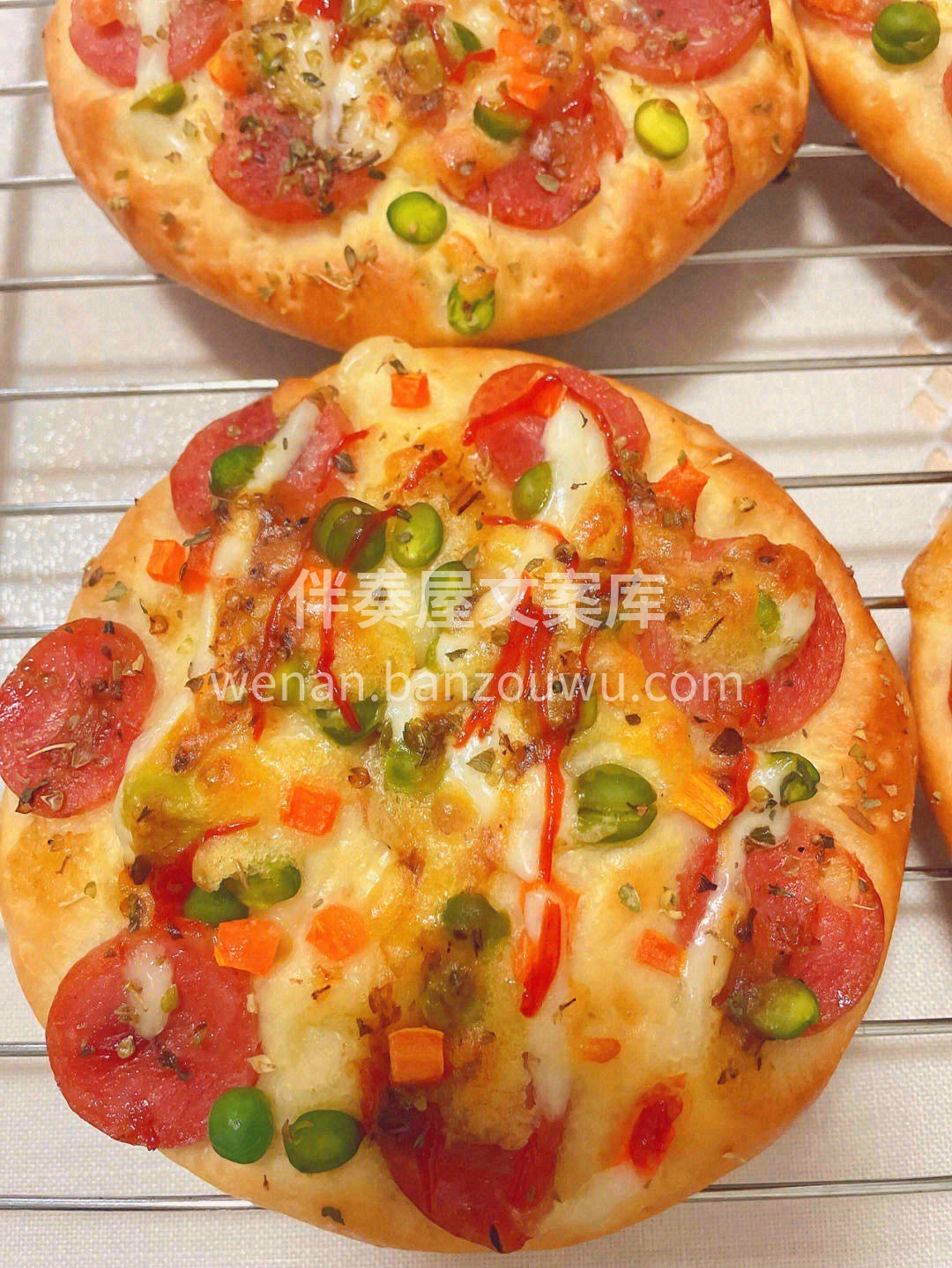 丹麦披萨🍕香肠多多，酥香饼底，层次丰富👏 配图2