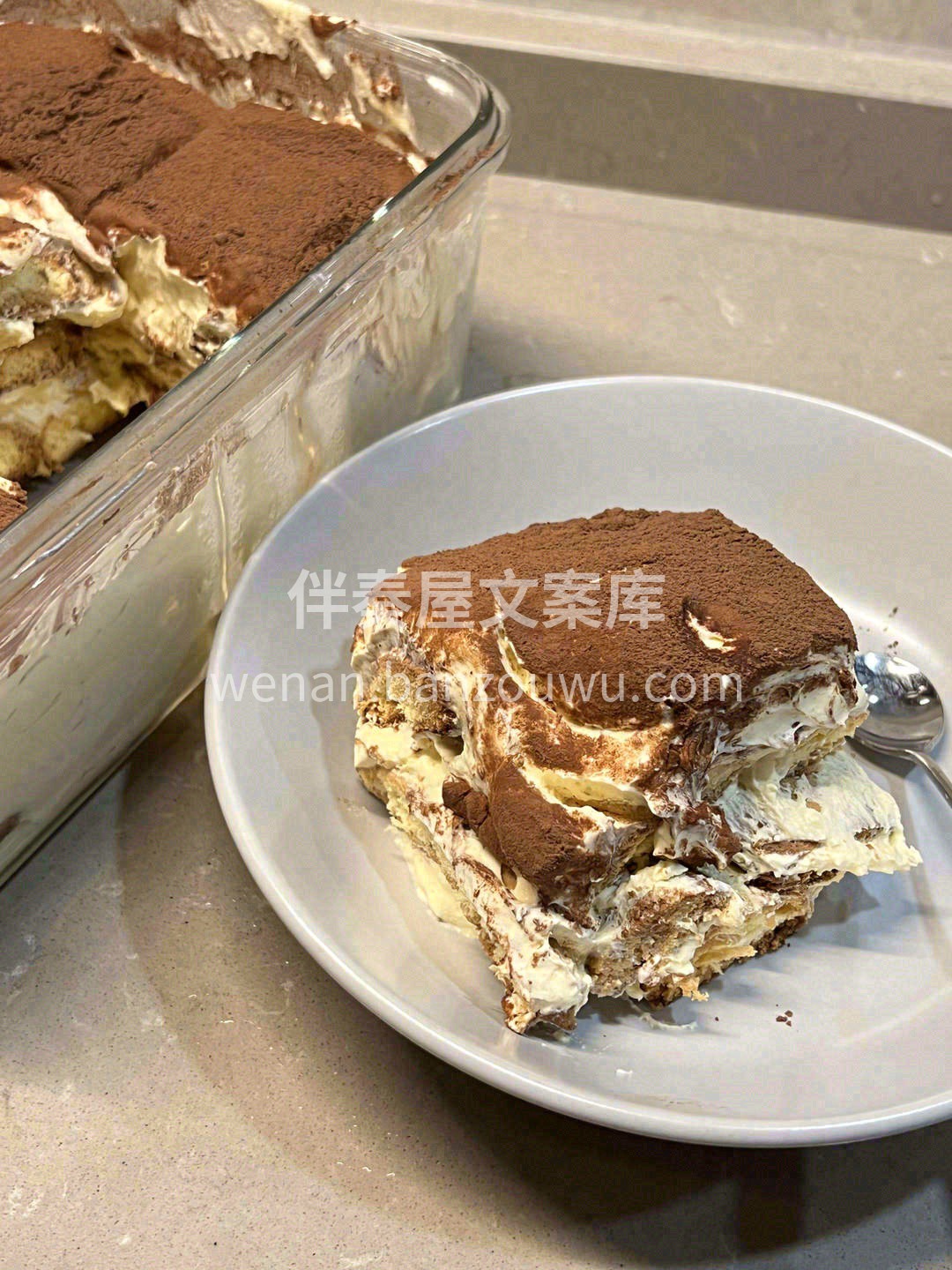 当提拉米苏的软糯香甜重伤轻盈的纯奶🎂 ✨ 配图1