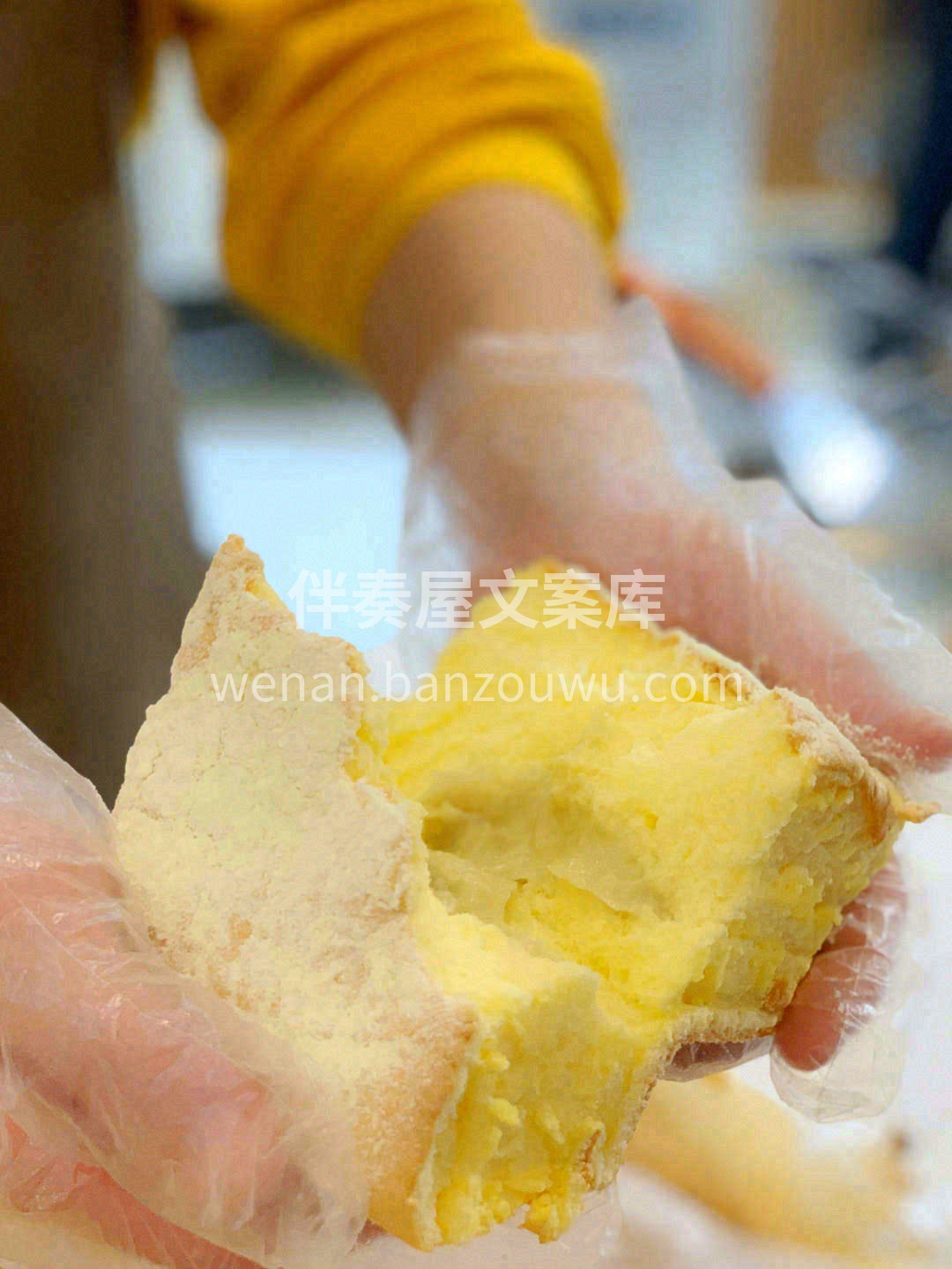 🍞软乎乎的原味蛋糕，🍳鸡蛋的香甜游荡在每 配图2