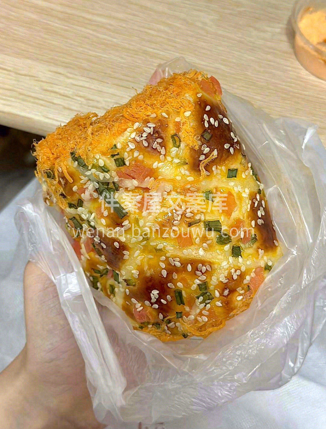 💗心目中最好吃的面包🍞 面包皮烤的很酥软 配图1