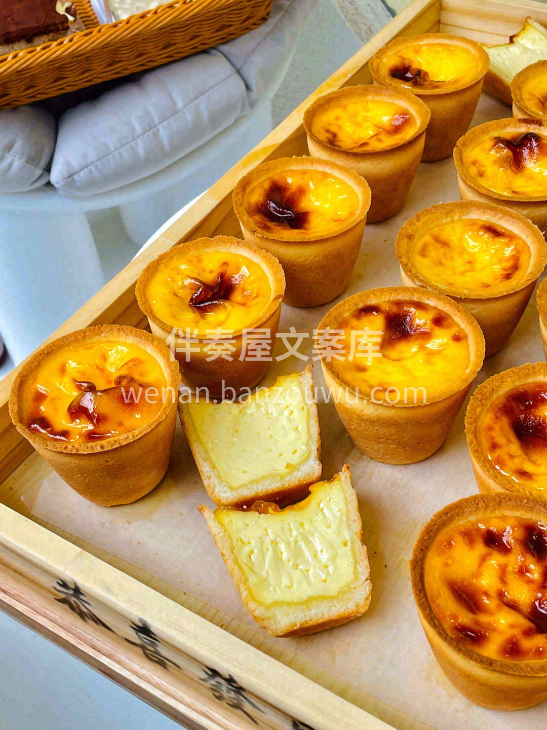 🔥现烤出炉的盘挞香味简直勾魂😍馅超级厚实 配图3
