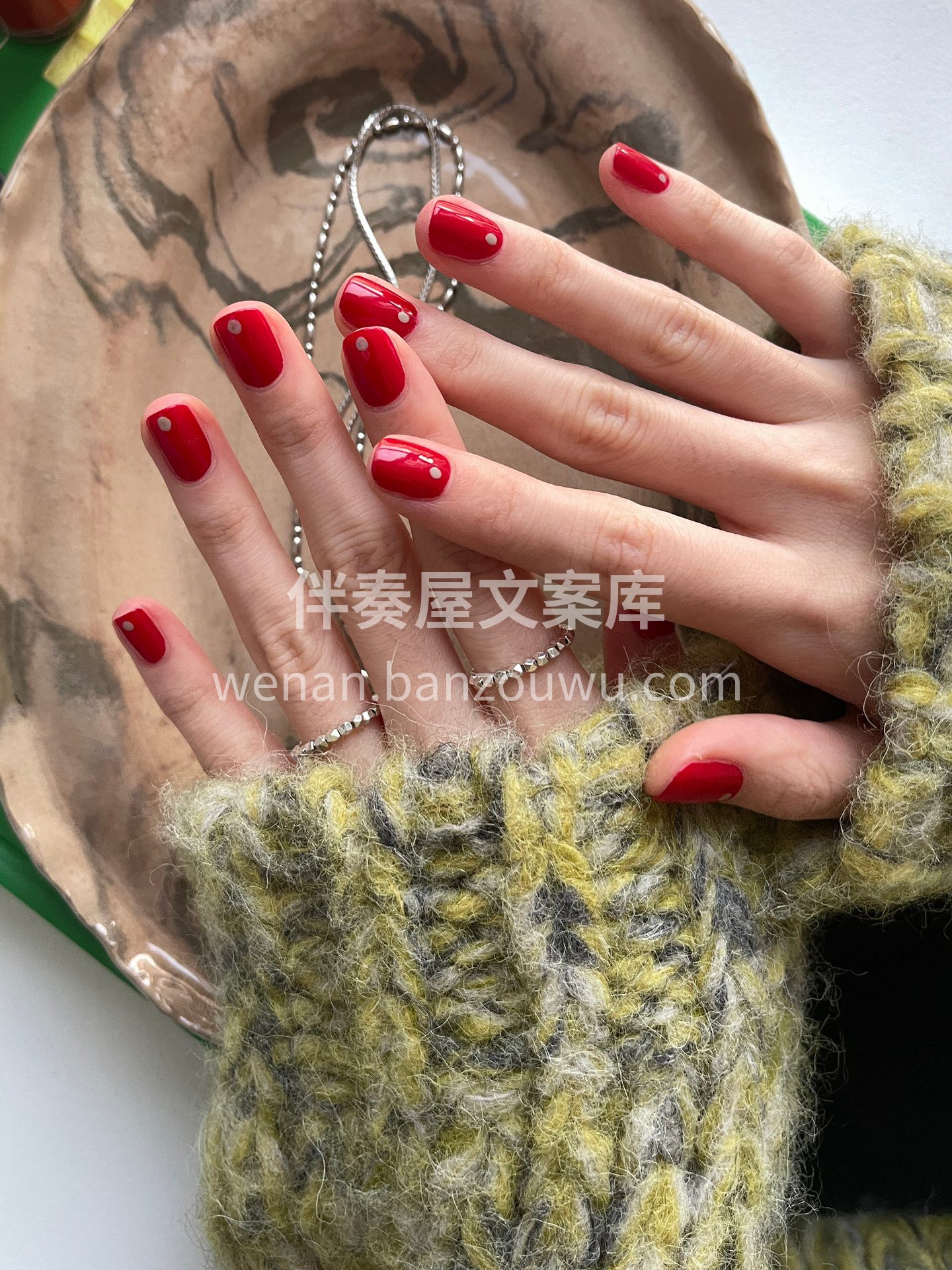 美甲不为别的 就为伸出手的那一刻 让自己 配图2