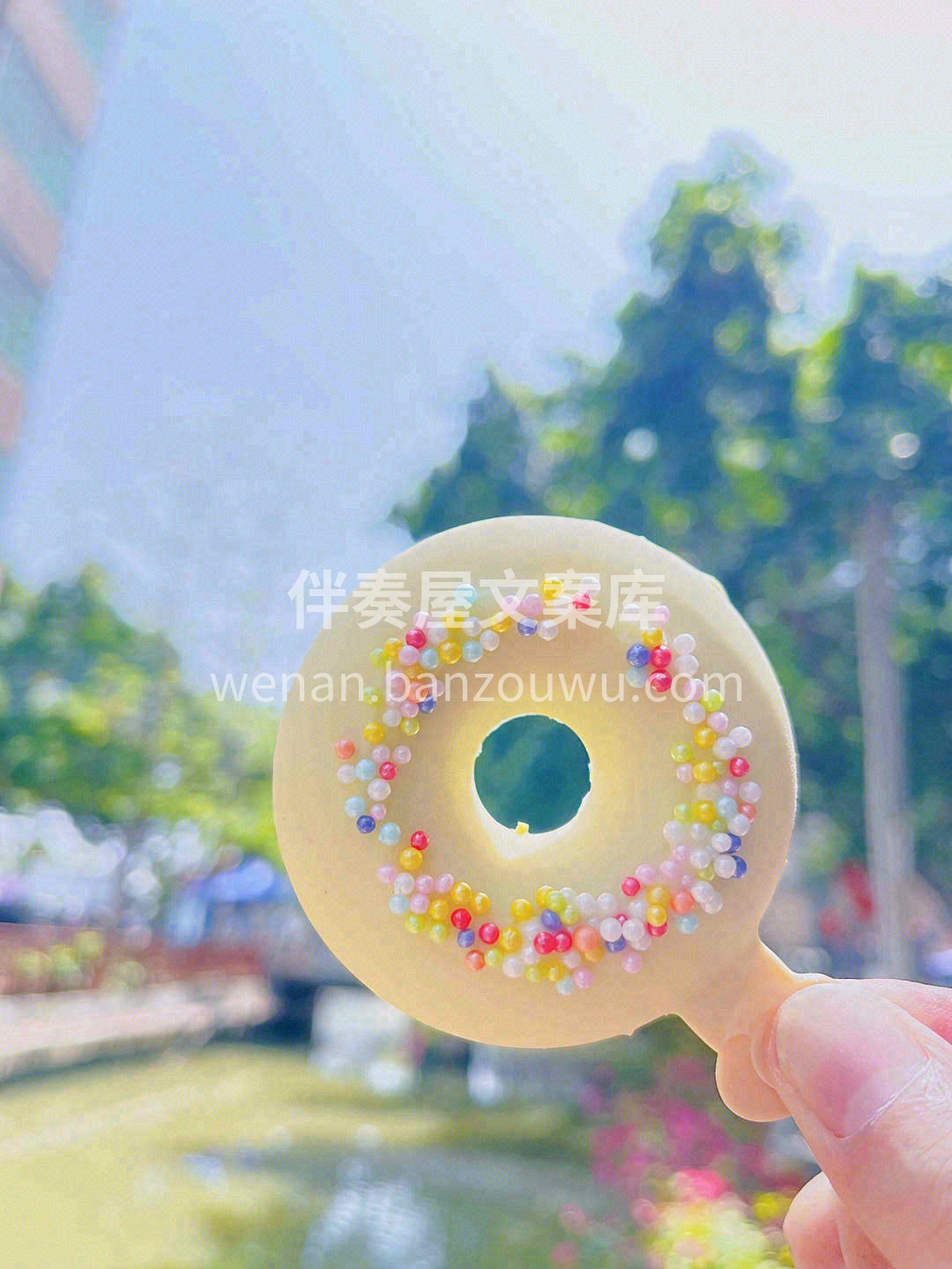 生活有时会出现一个大洞，我们可以只看甜的 配图2