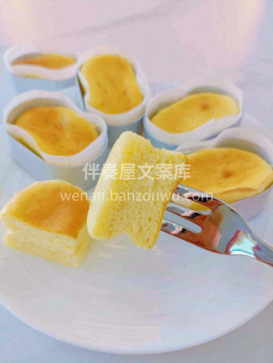 🍰柔软的上层，混合了特殊的芝士🧀口感湿润 配图1