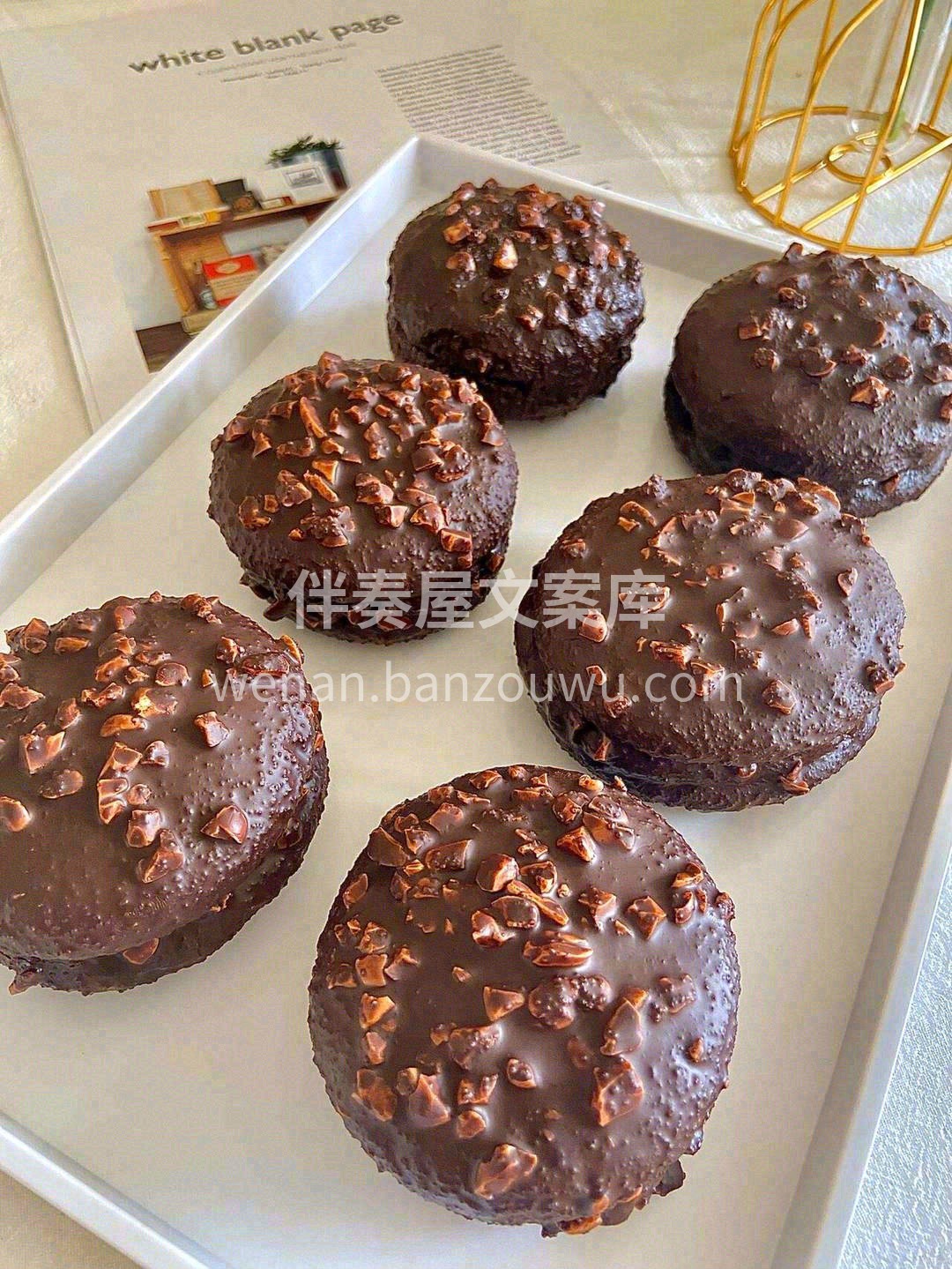 脆脆香香的榛子巧克力皮，浓郁松软的可可蛋 配图3