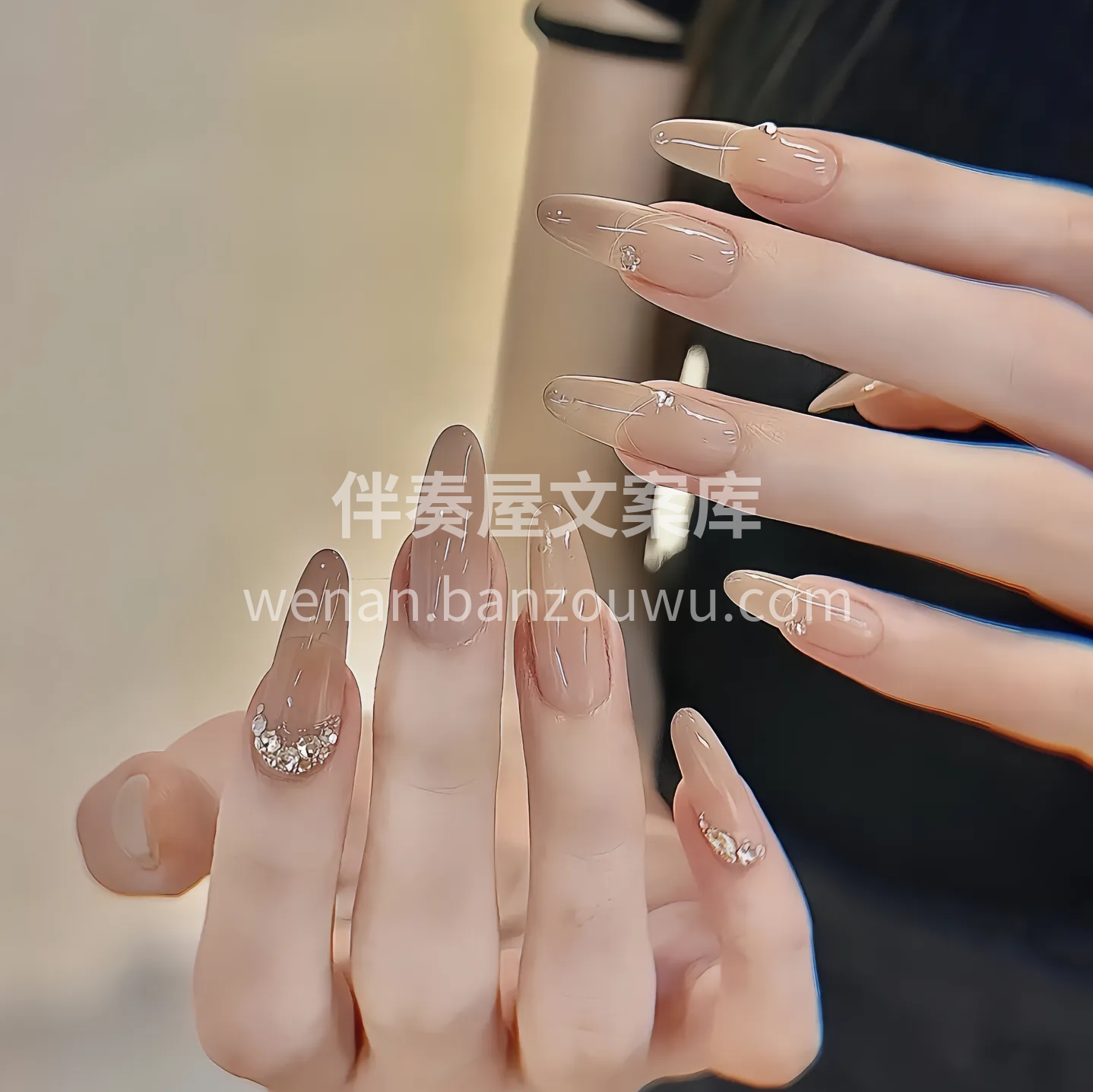 现实不允许我由着性子去做👉 但是美甲 💅 配图1