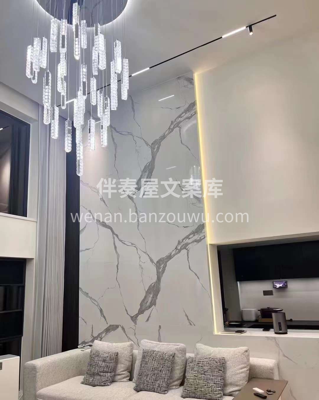 岩板安装入户实拍 ​‮果效‬肉眼‮见可‬ 配图1