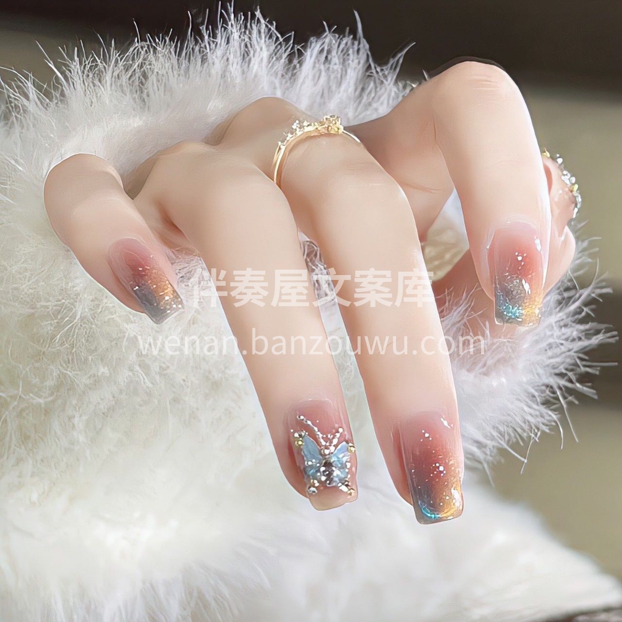 🦋 .°ʚ 指尖繁华𖧷蝴蝶自来 ɞ°.  配图2