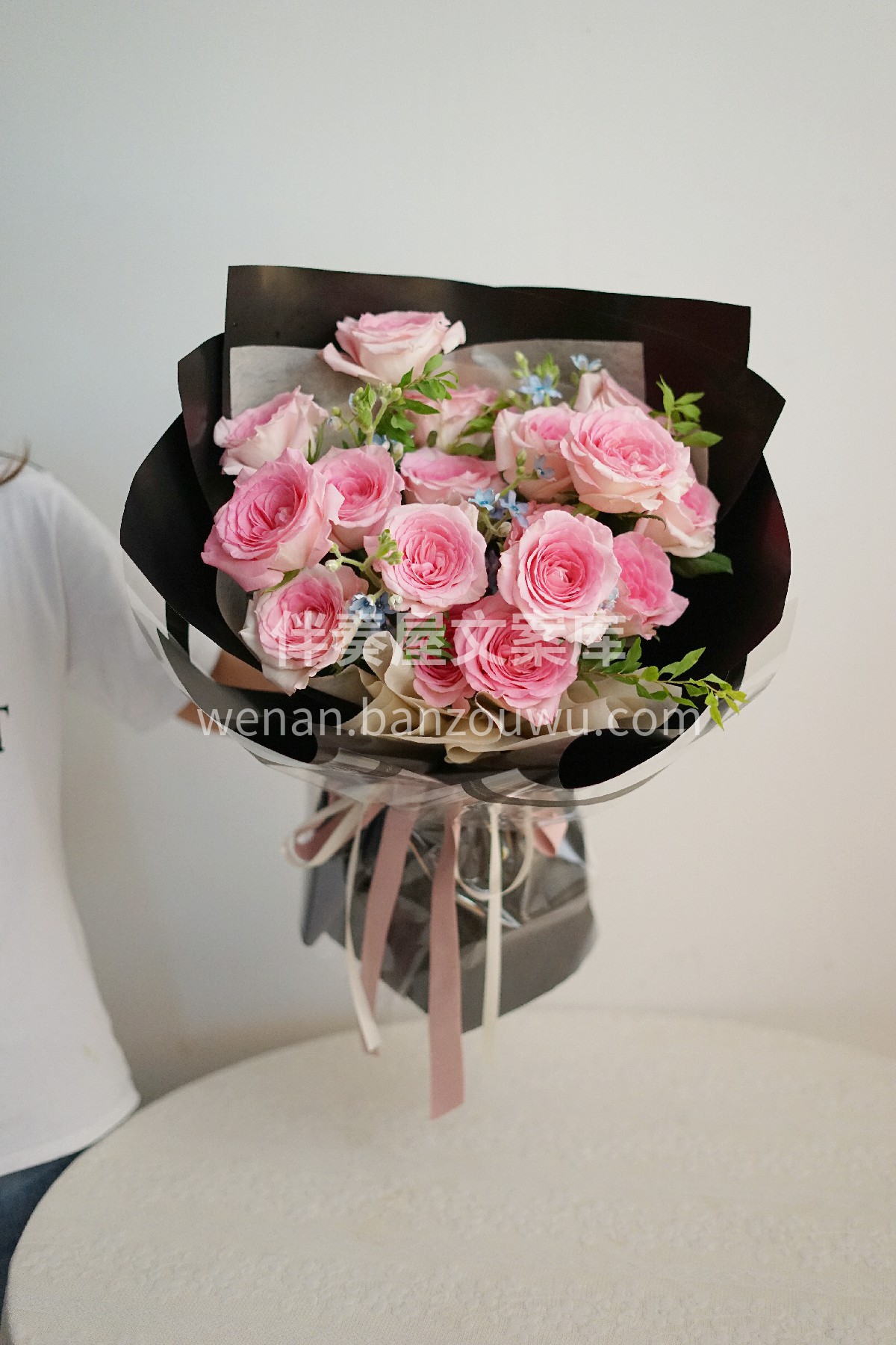 洛神玫瑰花束 顾客送给小姐妹的💐花花 首 配图1