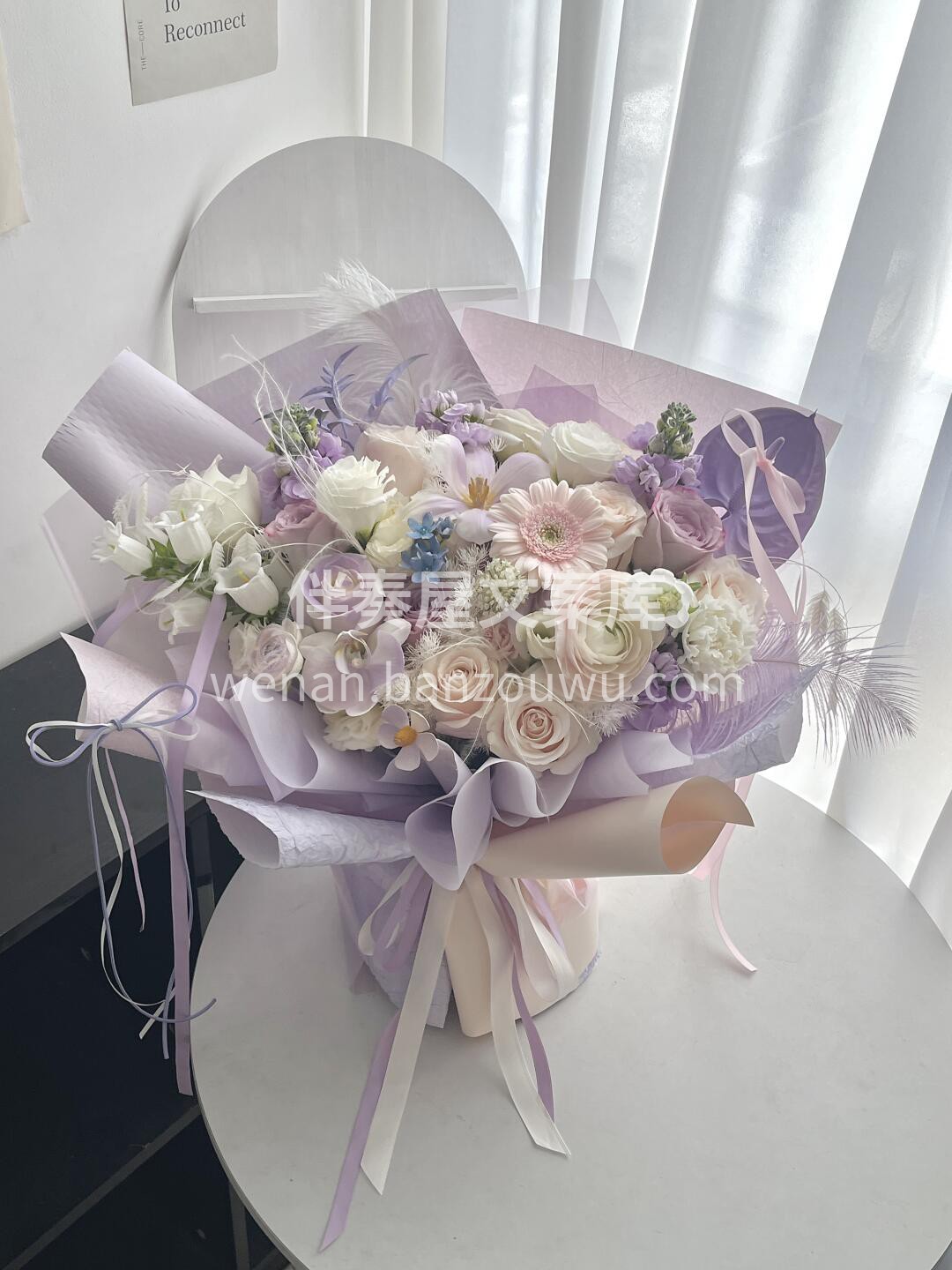 💜梦幻与淡雅的完美结合~ 自带朦胧感☁ 简直就是淡颜系的天花 配图2
