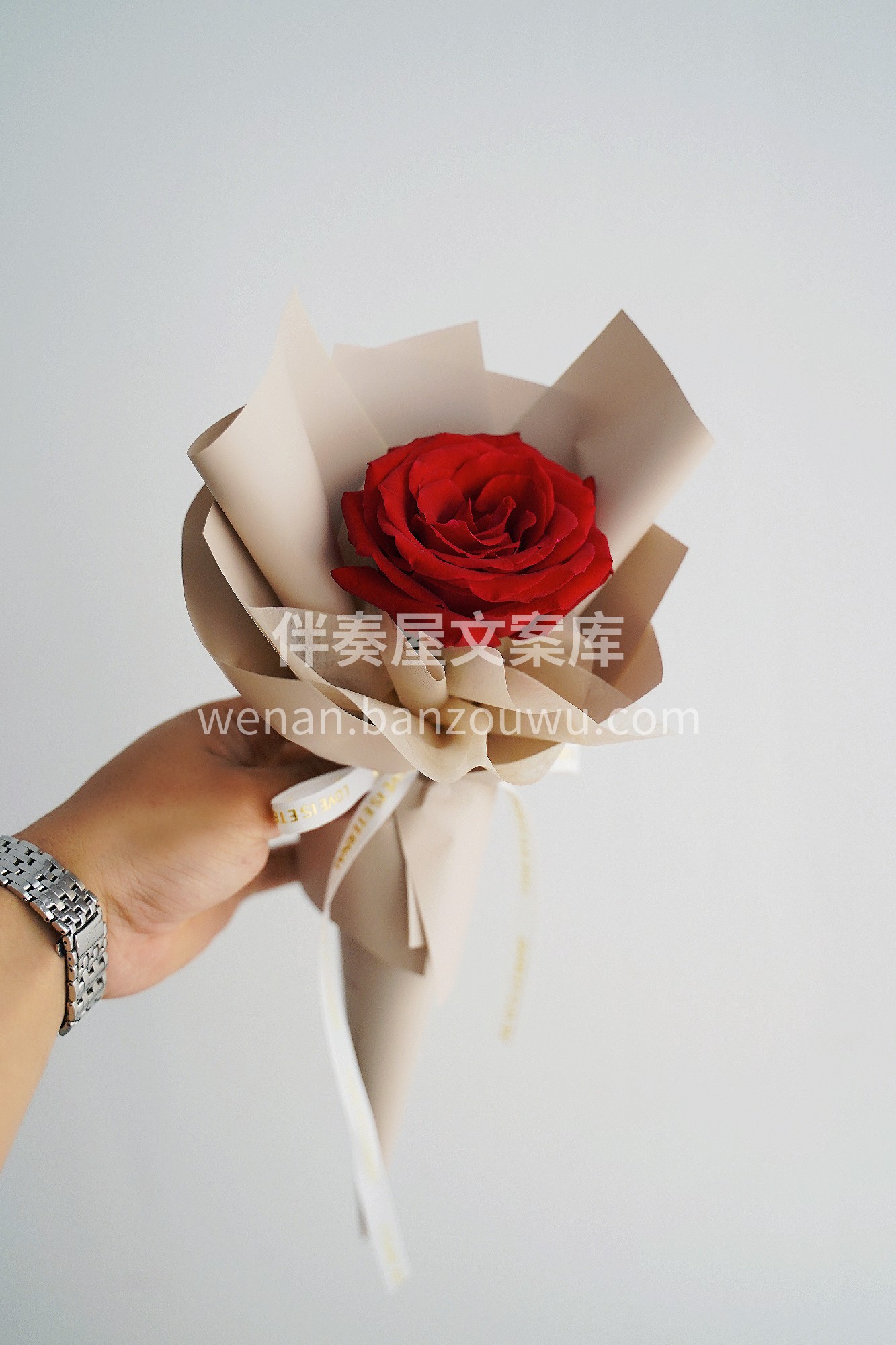 迷你小型花束~ 这朵世间最美好的玫瑰，  配图1