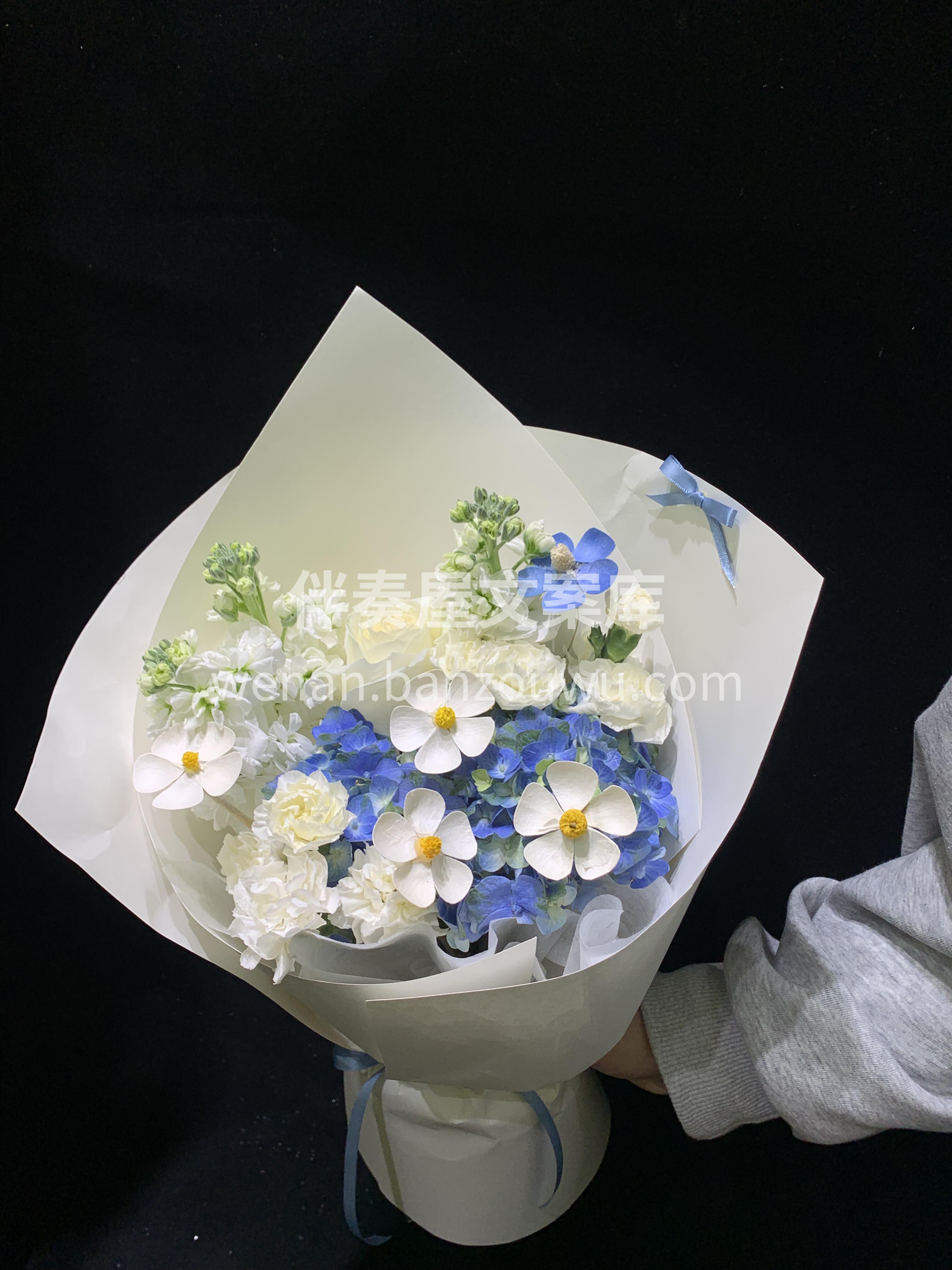 干干净净的蓝白🩵 夏天专属的治愈系配色 原来最动人的浪漫 从 配图1
