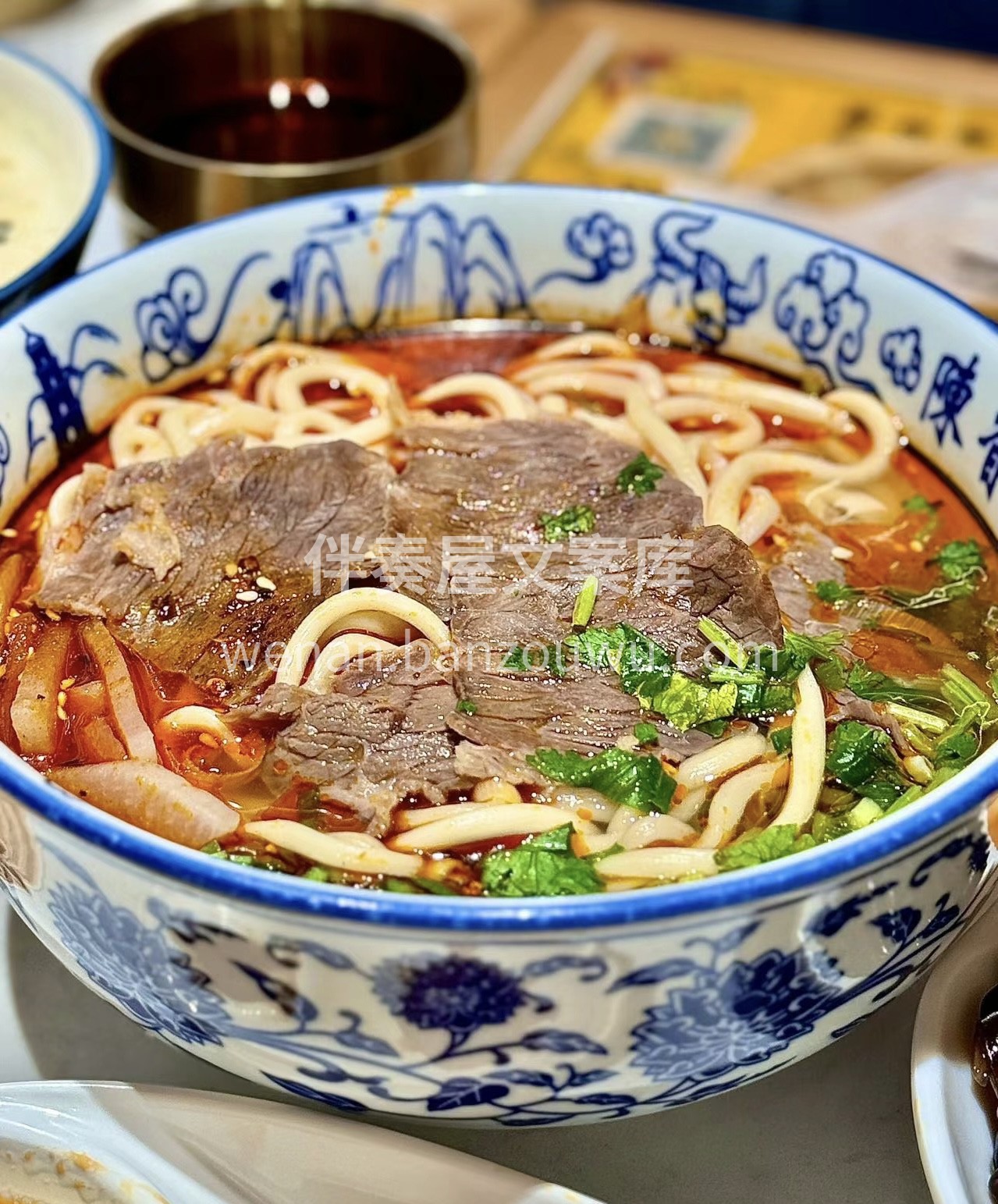 吃牛肉面居然吃牛肉就给吃饱了 牛肉真的太 配图1
