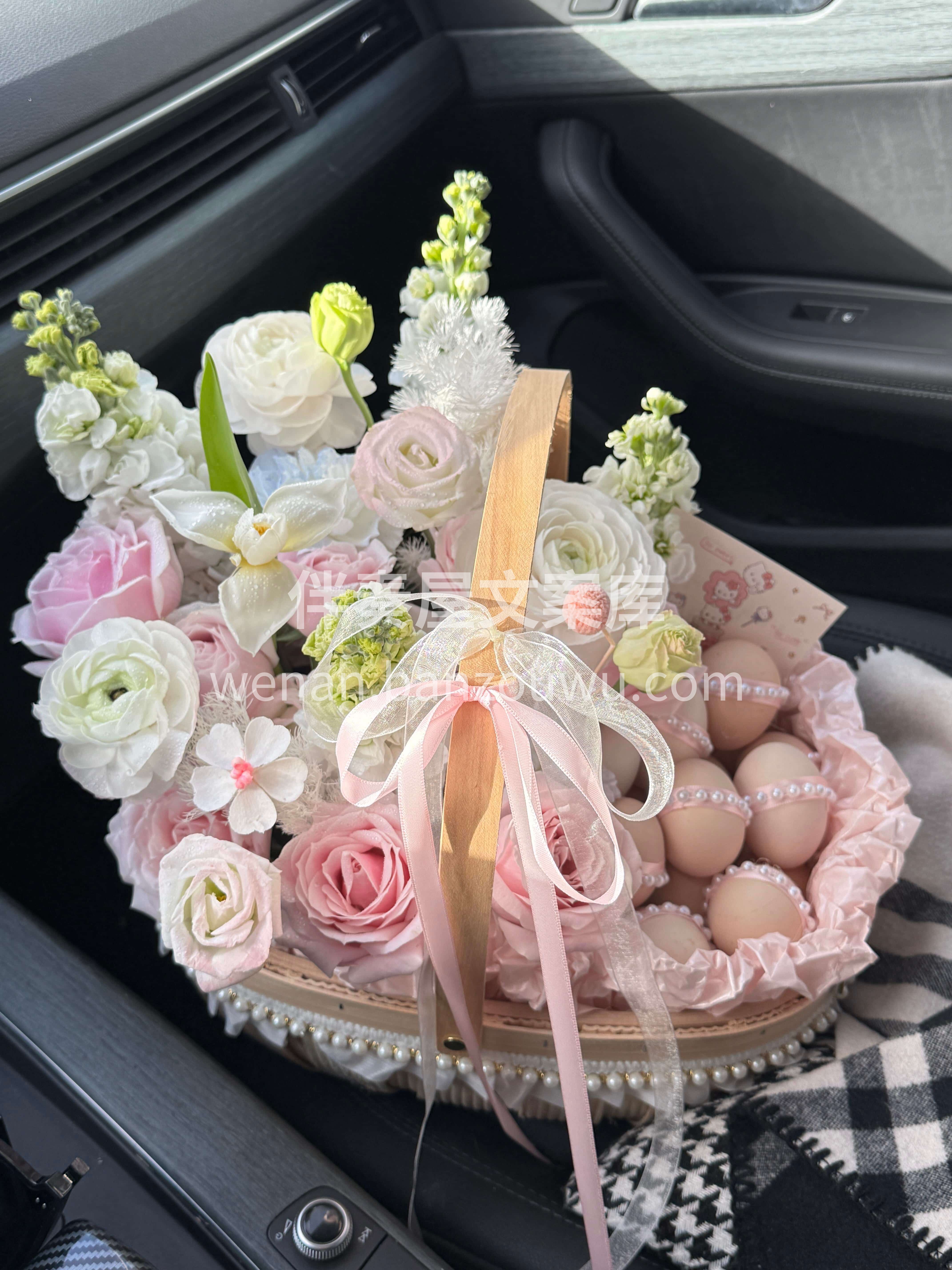 一篮鲜蛋🌸万般温情🫧 每一颗都裹着自然本味🥚 提走的是安心✨ 配图2