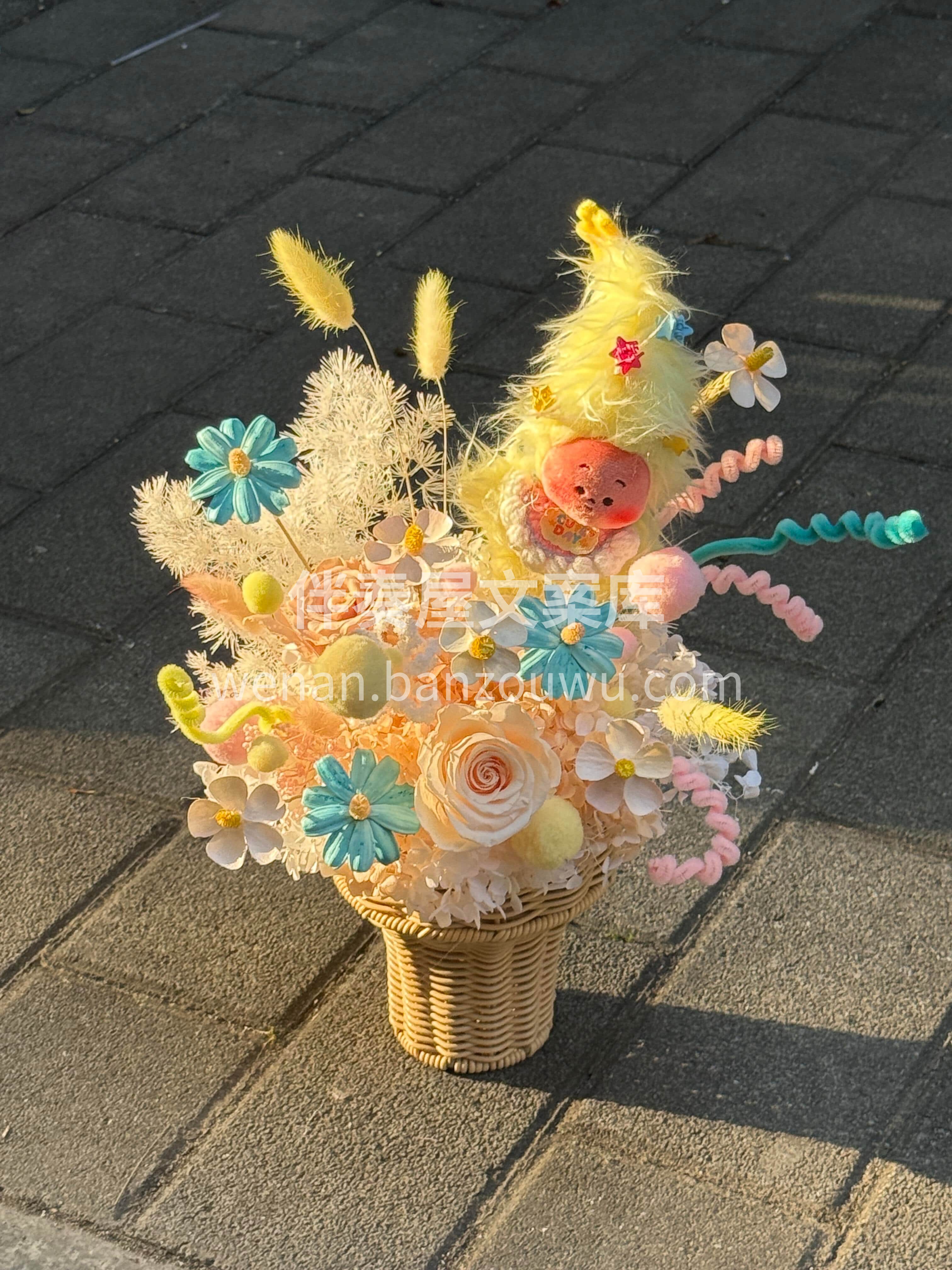 永生花冰淇淋甜筒🤤🍦 💛把转瞬即逝的美好 变成触手可及的永恒 配图3