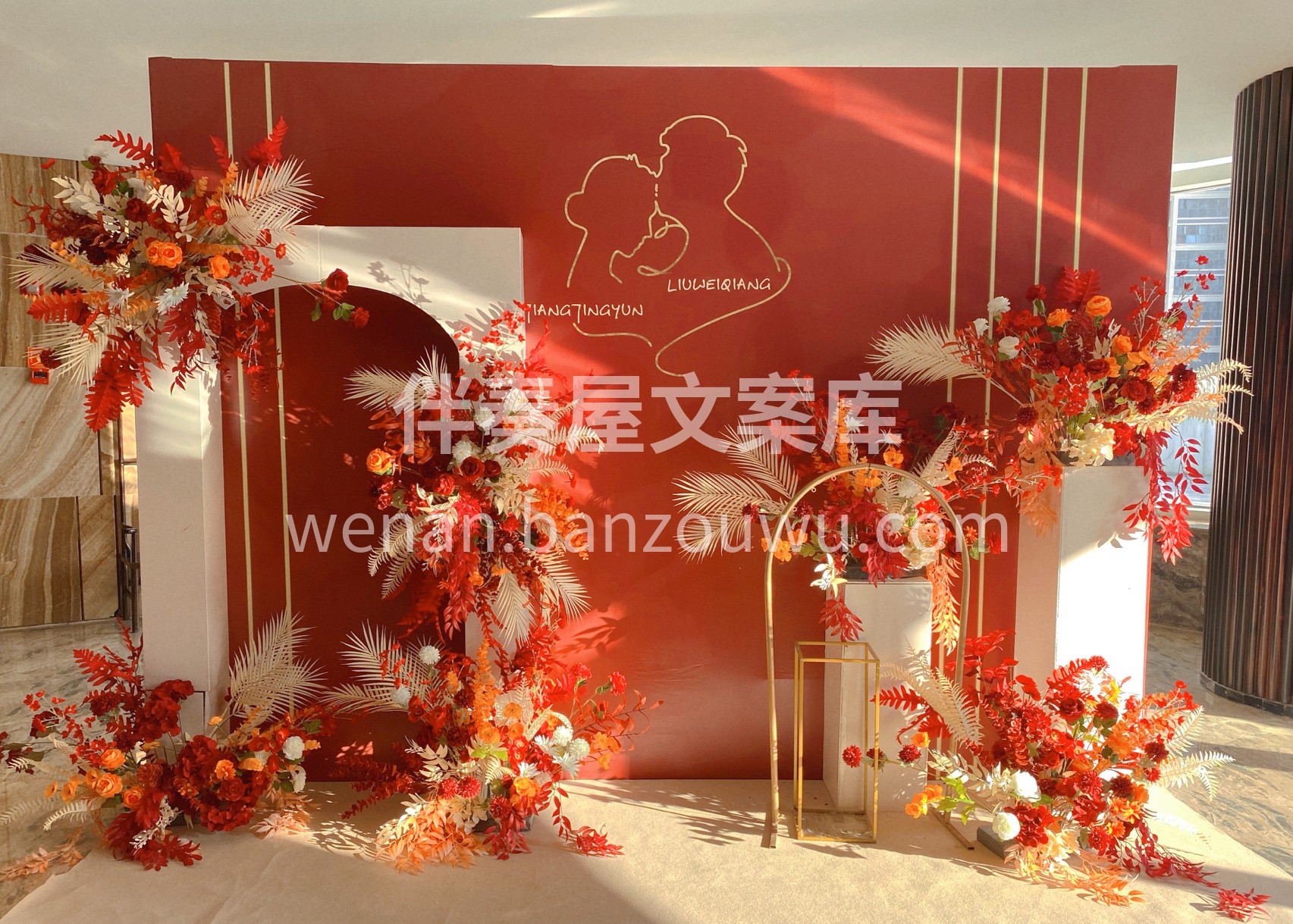 婚礼场景布置 小预算也可以做出美美哒的婚 配图3