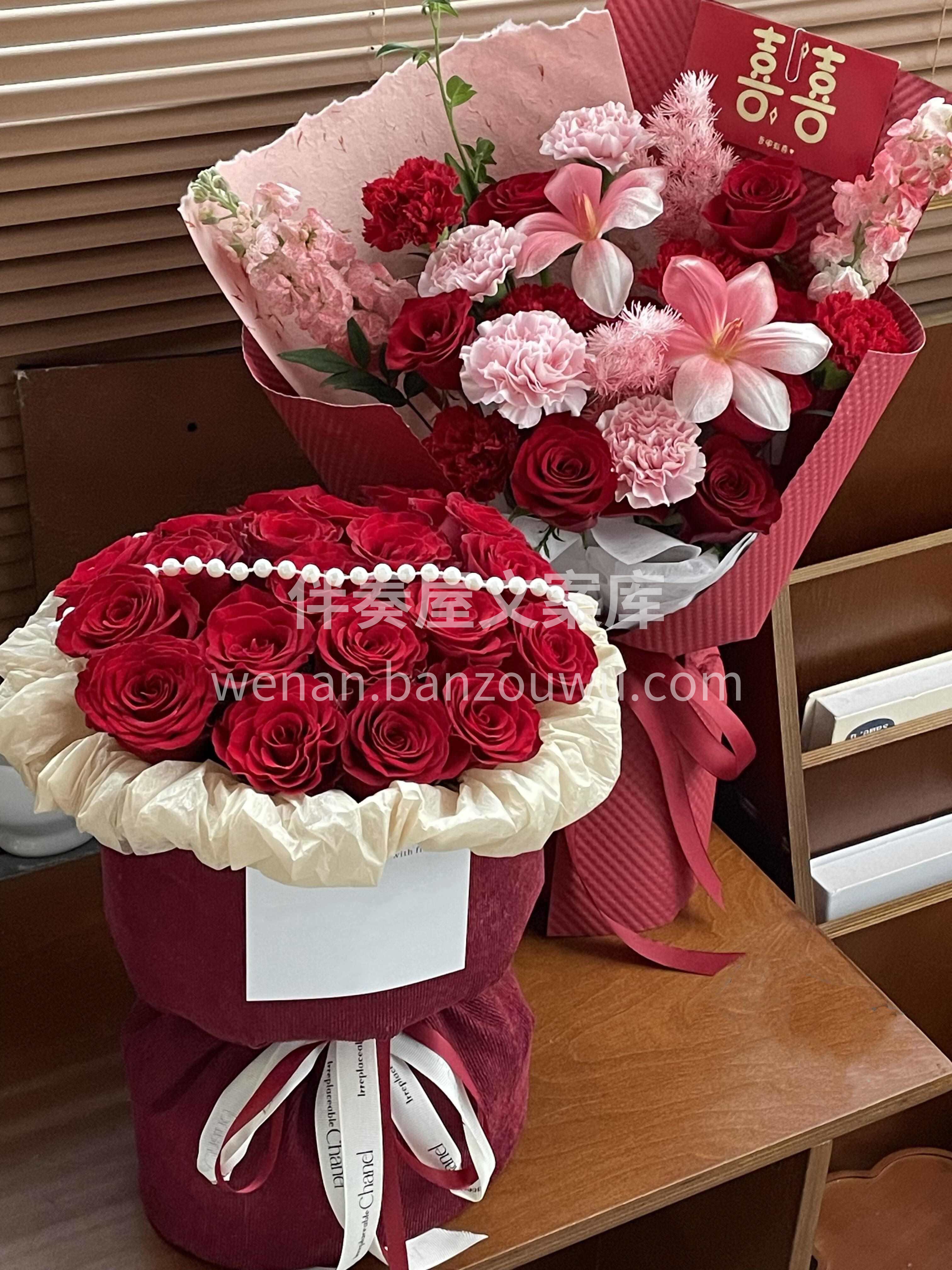 中式的浪漫 订婚❤️花束 将爱意公之于众🎈 配图2