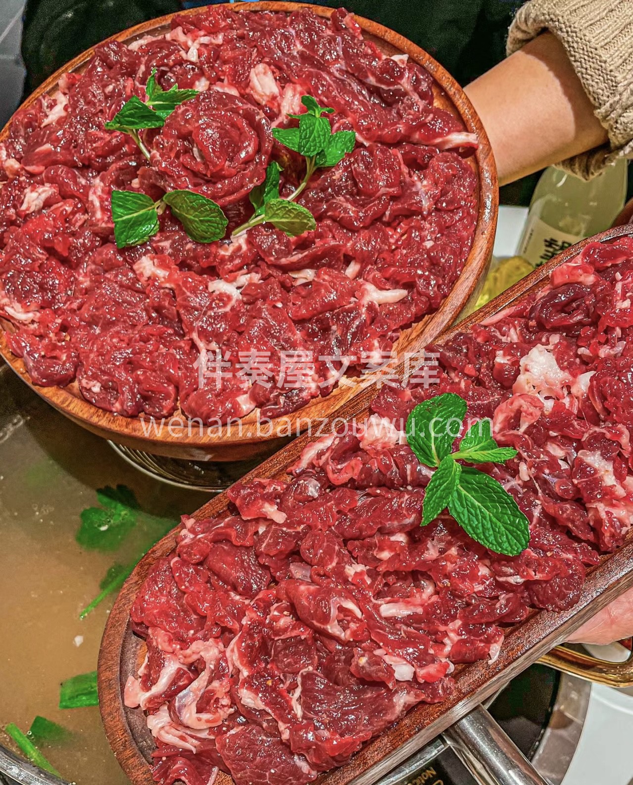 新鲜涮牛肉火锅 作为肉食爱好者，爱了［爱 配图1