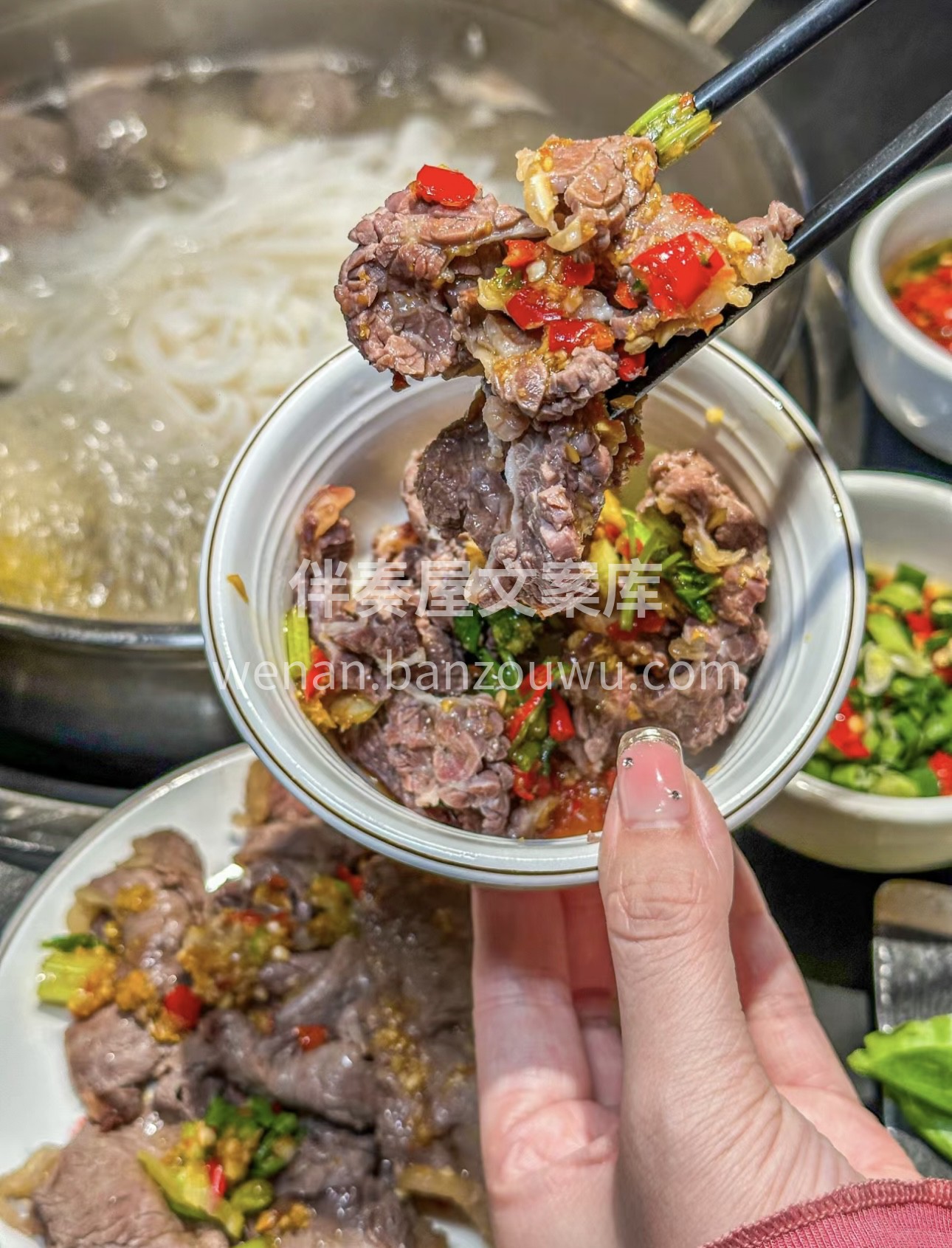 牛肉火锅，锅中有乾坤，口中有鲜香。让鲜嫩 配图1