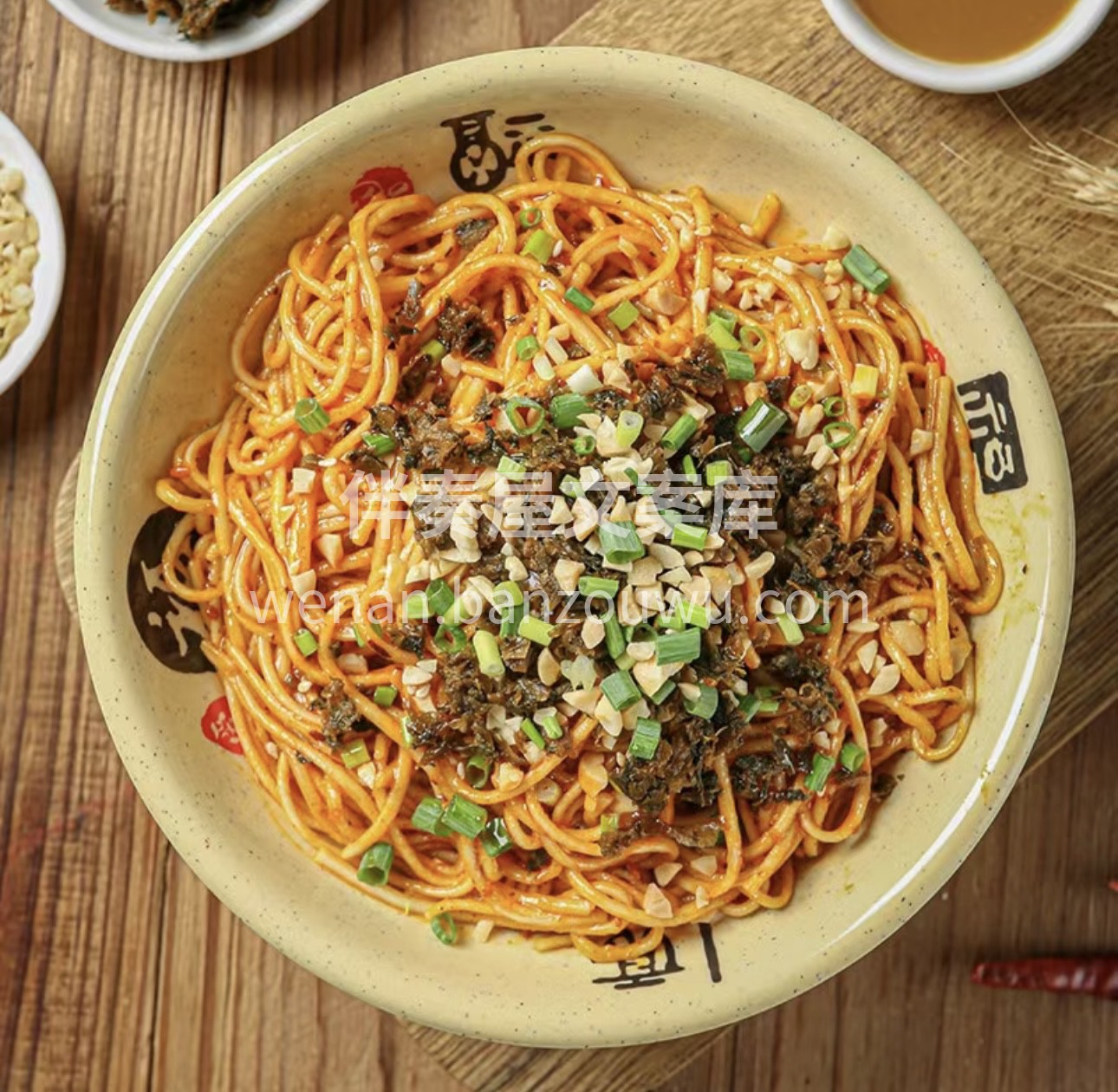 担担面，独特风味让人馋。手工制作面条劲道 配图1