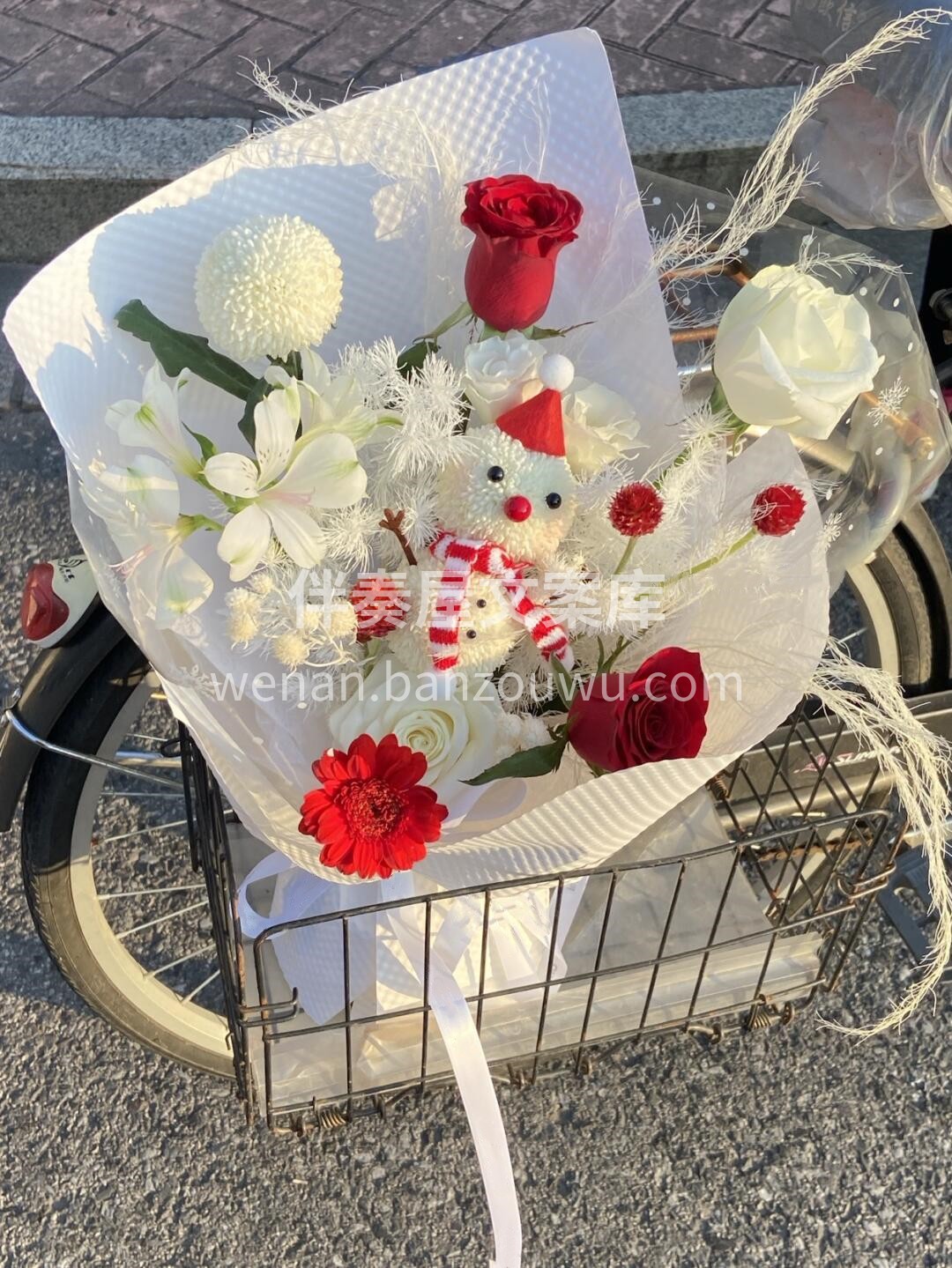🤶圣诞节花束 这么可爱的花🌼 当然要送给 配图1