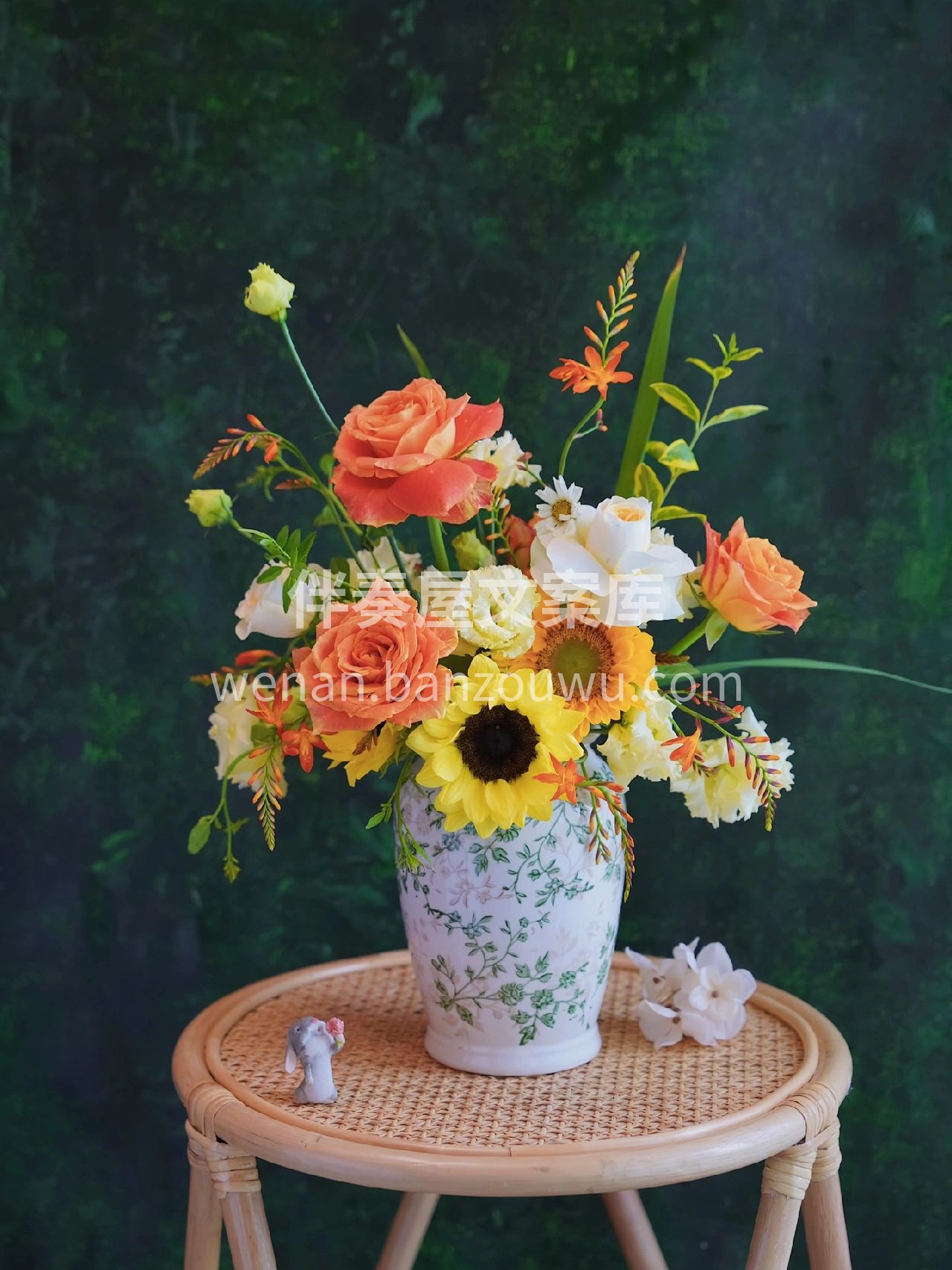 阳光形瓶插花🌞 超适合送人的 👩‍❤️‍👩摆在家里也好看 我 配图5