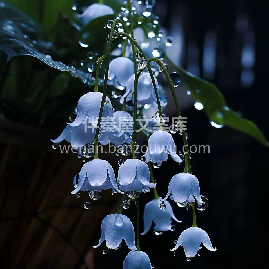 铃兰花是属于百合科的多年生草本植物，它有 配图1