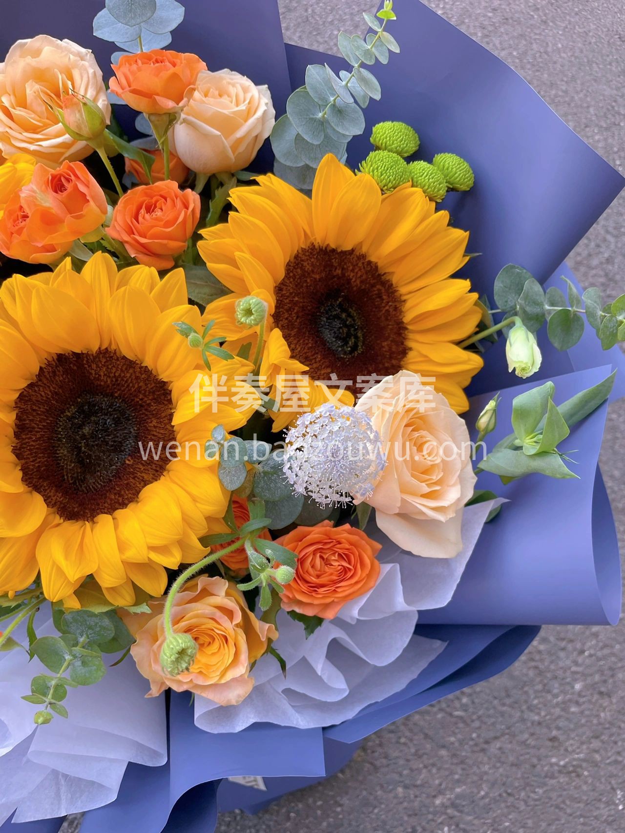 男孩子的毕业花束💐 转眼又是一年毕业季🎓 配图1