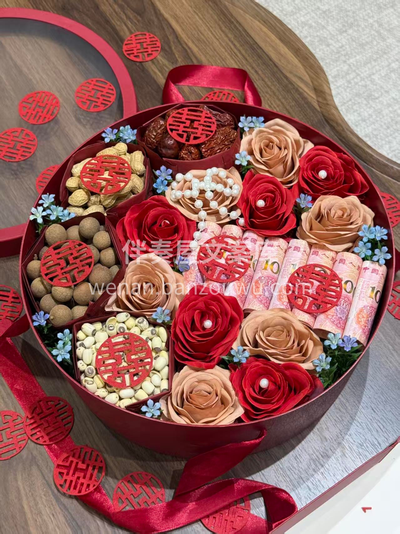 很有意义的新婚礼物🥜早生贵子花盒🍓 配图2