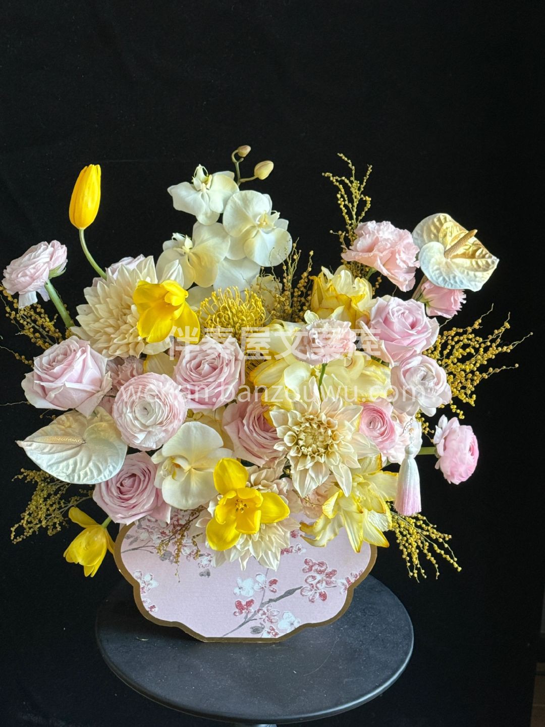 温暖明亮奶油系年宵花🌸 💛💛这奶呼呼的色系 很难不迷糊啊👀 配图1