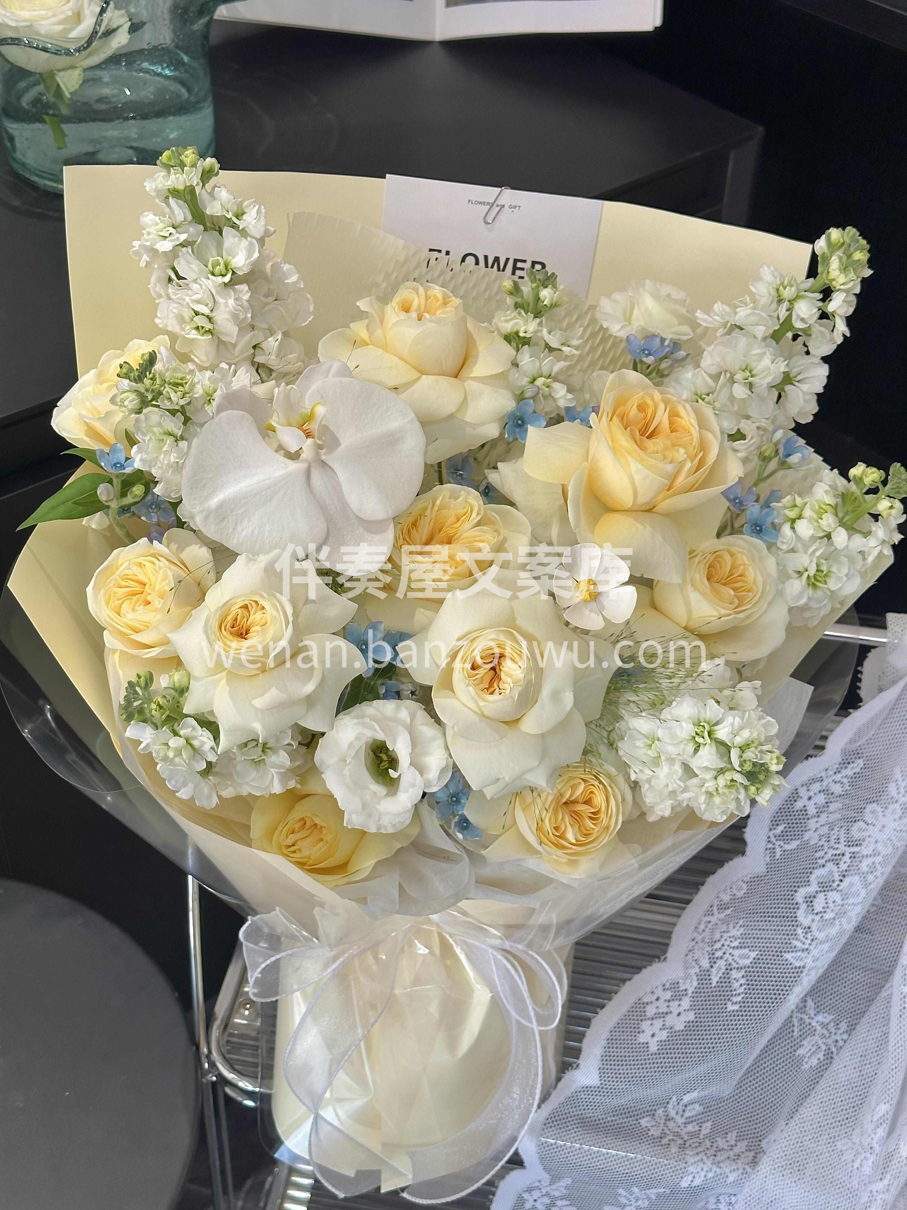 香槟玫瑰💛藏在温柔里的告白 日常的小惊喜不需要多华丽 这束香 配图3
