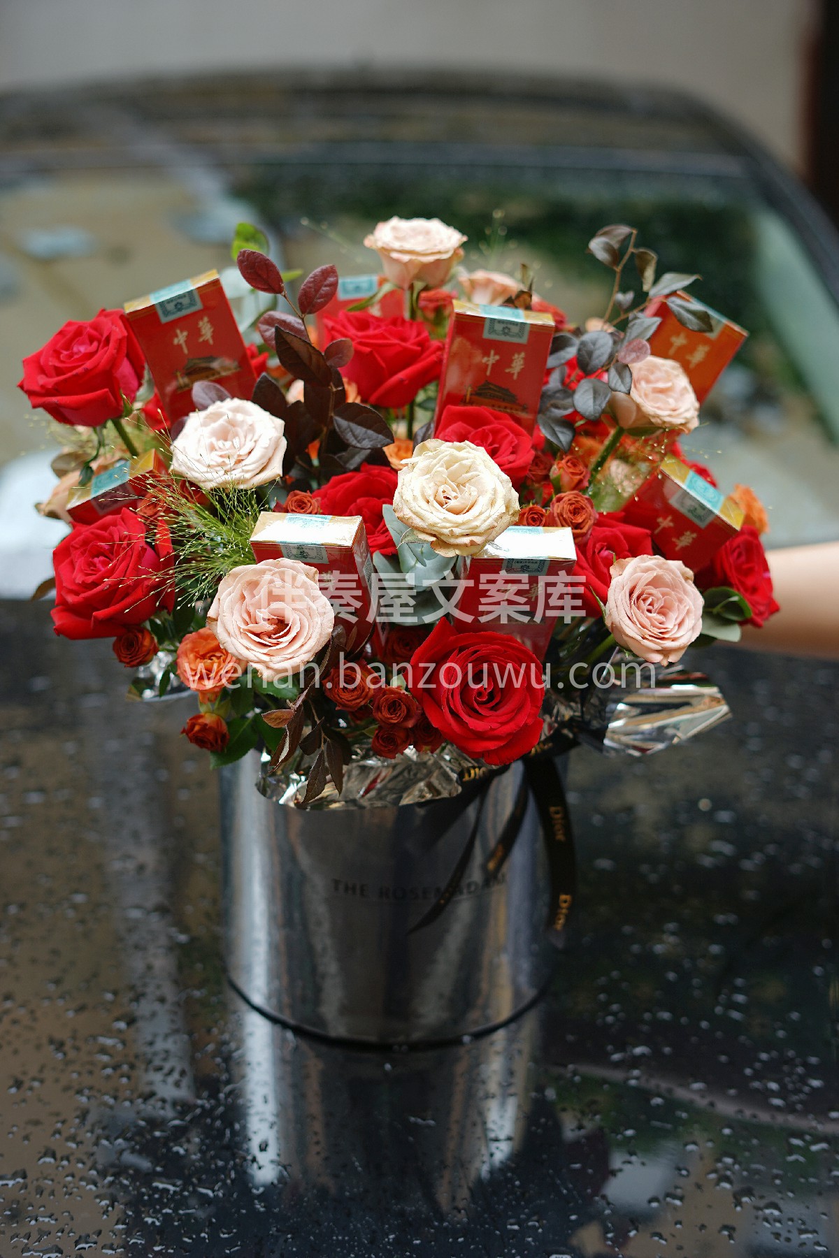 客订香烟抱抱桶 客户小姐姐真的太有心❤了 给父亲定制的节日礼 配图4