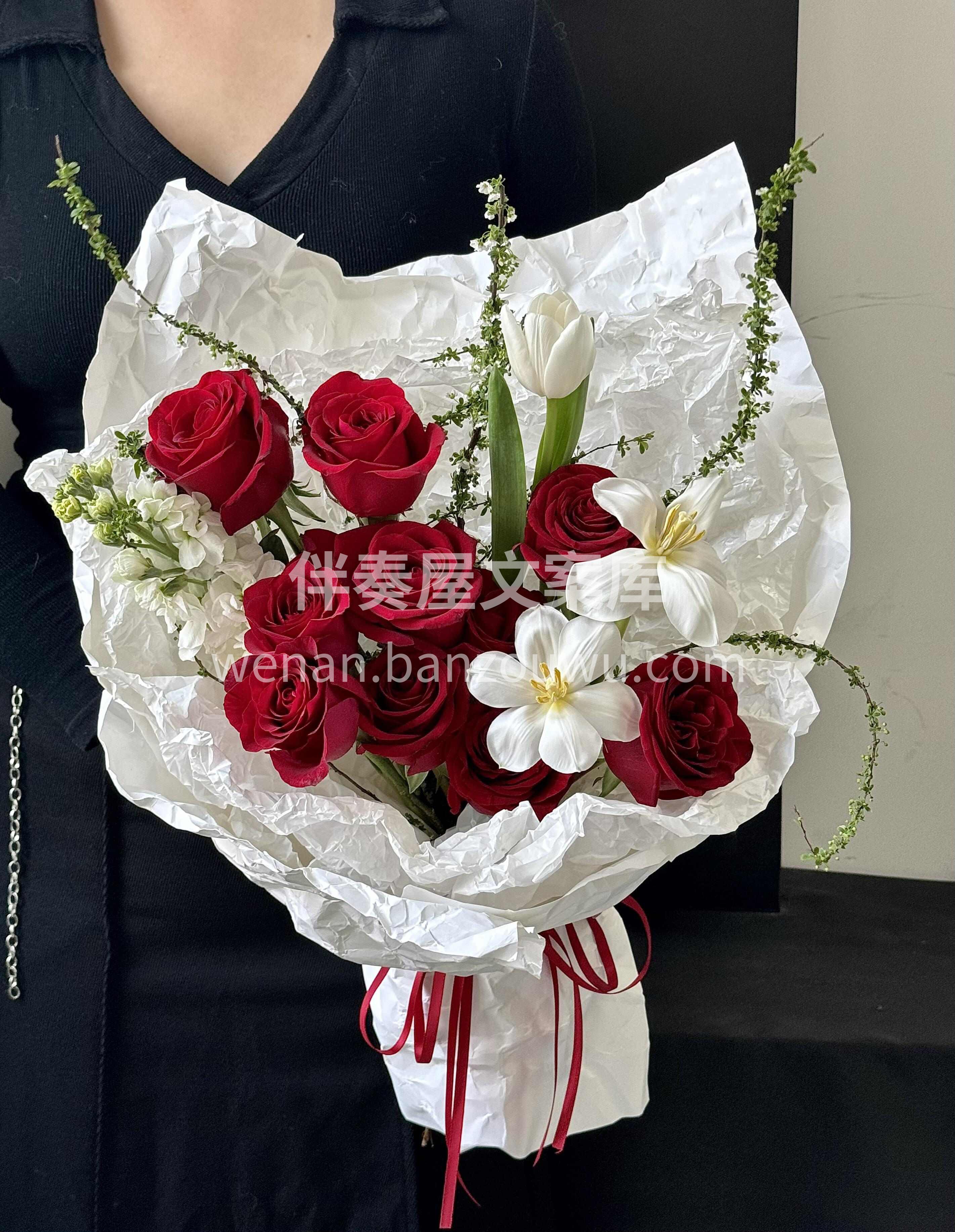 520红玫瑰花束🌹 好好生活✨ 慢慢爱你 配图1