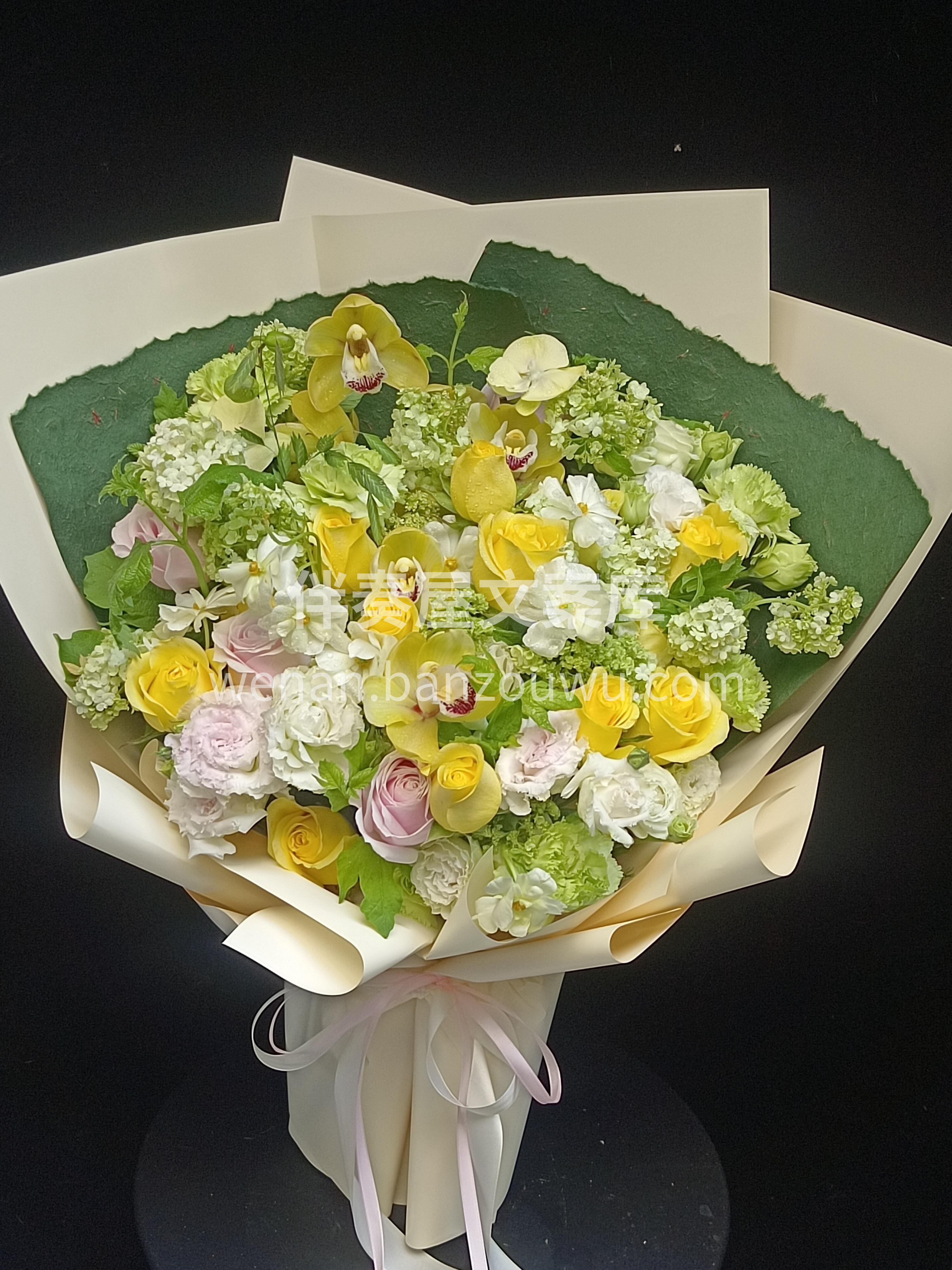 柠檬黄花束💐 它不仅仅是一束花 更是一种生活态度和情感的表达 配图2