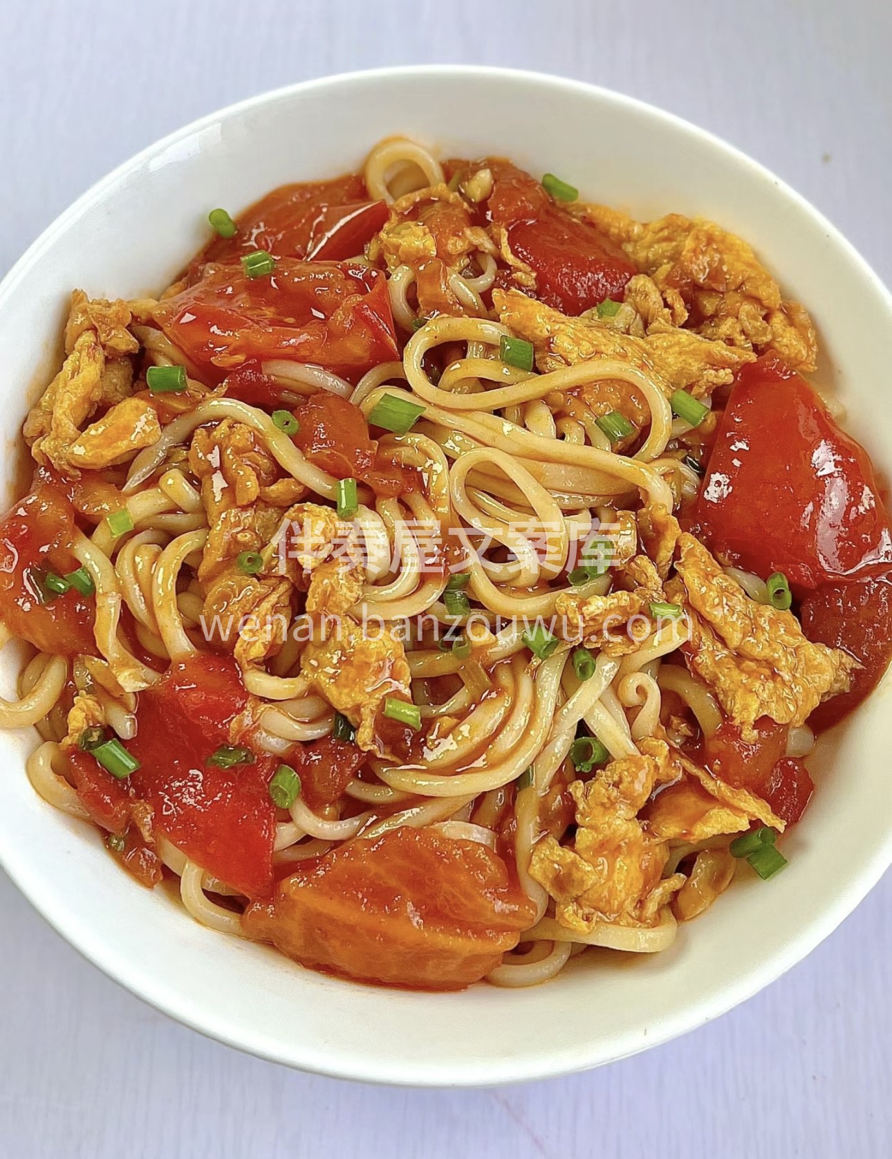 🍜红彤彤的西红柿🍅，金黄的鸡蛋🥚，搭配在 配图2