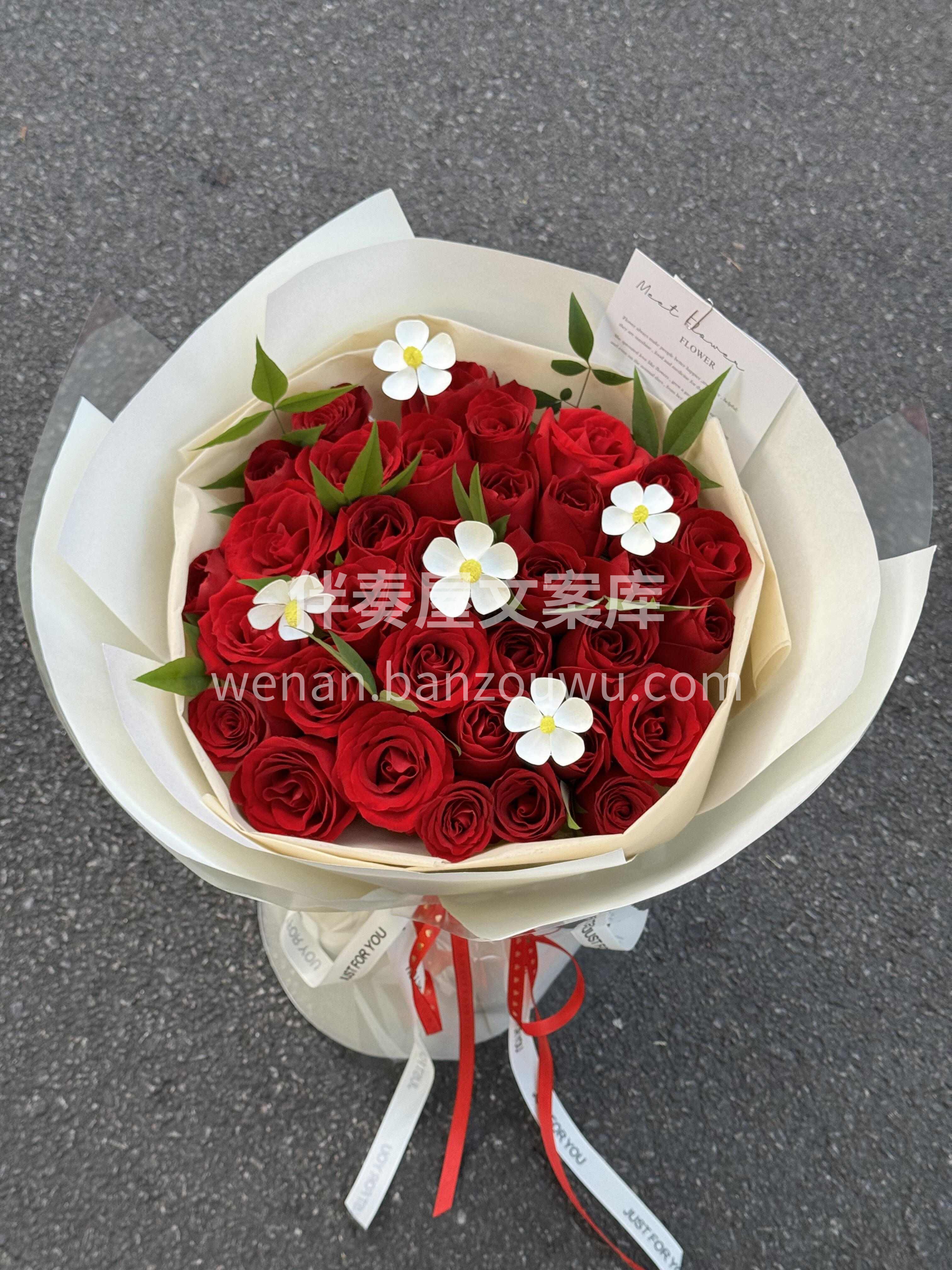 圆形红玫瑰花束 表达热烈的首选✨ 🌹红玫 配图3