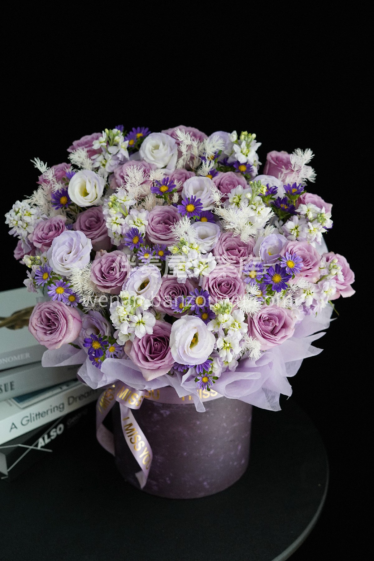 紫霞仙子抱抱桶🌸💜 我愿踏着🌈七彩祥云而来 许你一段繁花似锦 配图3