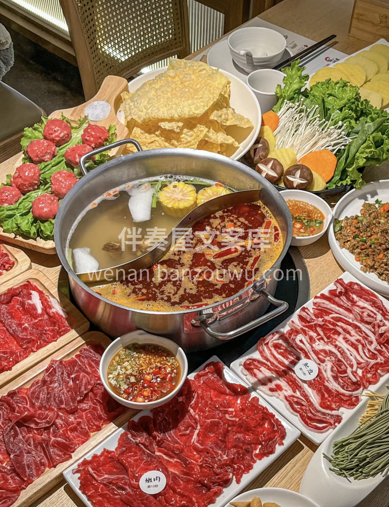🥘潮汕火锅，一口鲜到眉毛都掉啦！🤩 🍲  配图1