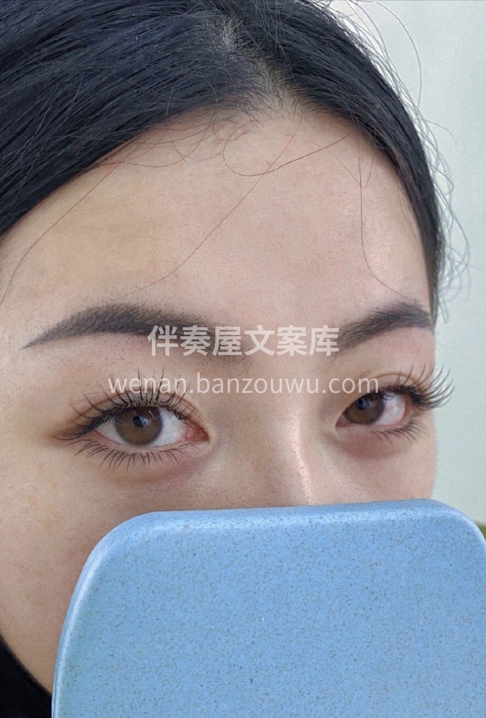 穿插款美睫做完效果也太美了吧 配图1