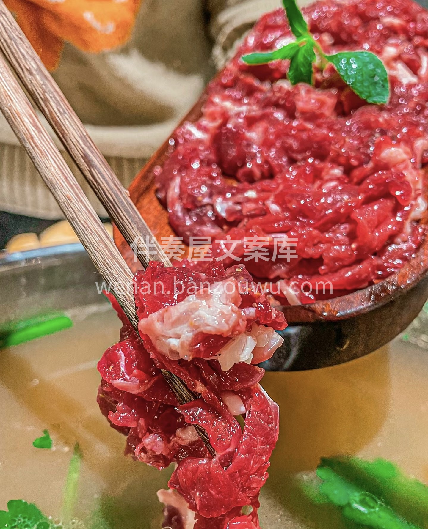 新鲜涮牛肉火锅 作为肉食爱好者，爱了［爱 配图2