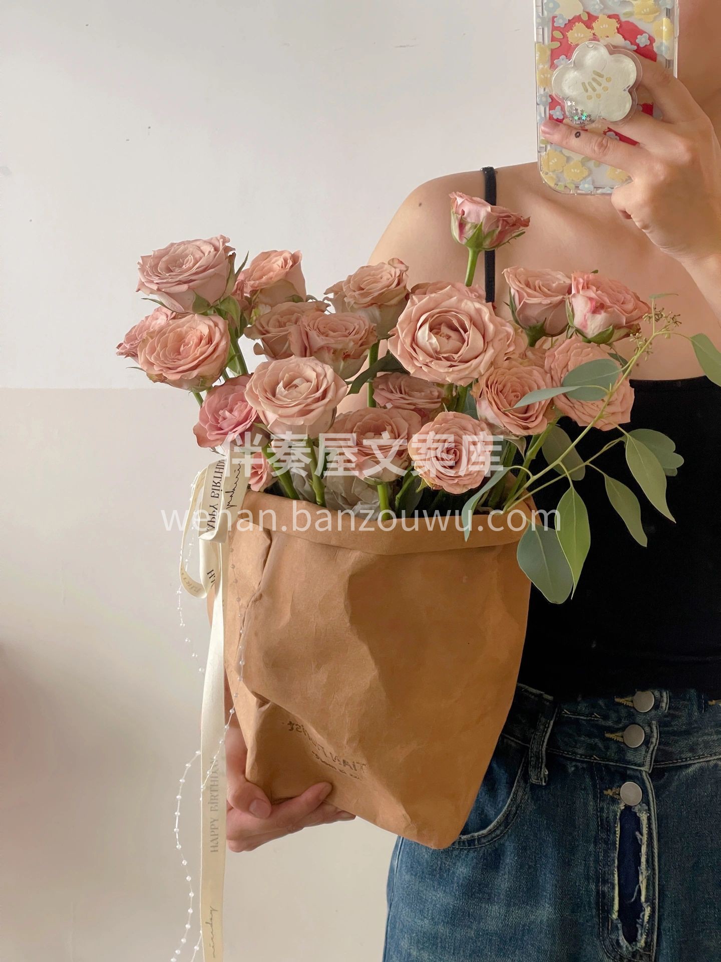卡布奇诺抱抱袋 花不仅能带给我们温暖 也 配图2