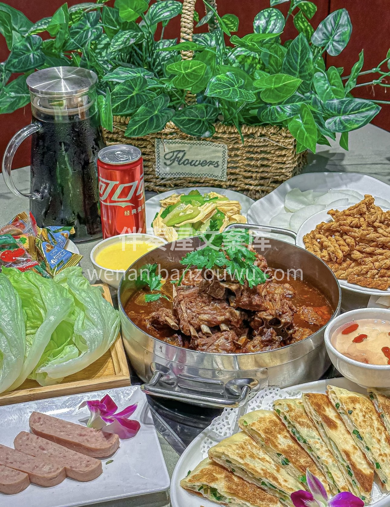 夏日炎炎，羊蝎子火锅带来别样清凉。鲜嫩羊 配图3