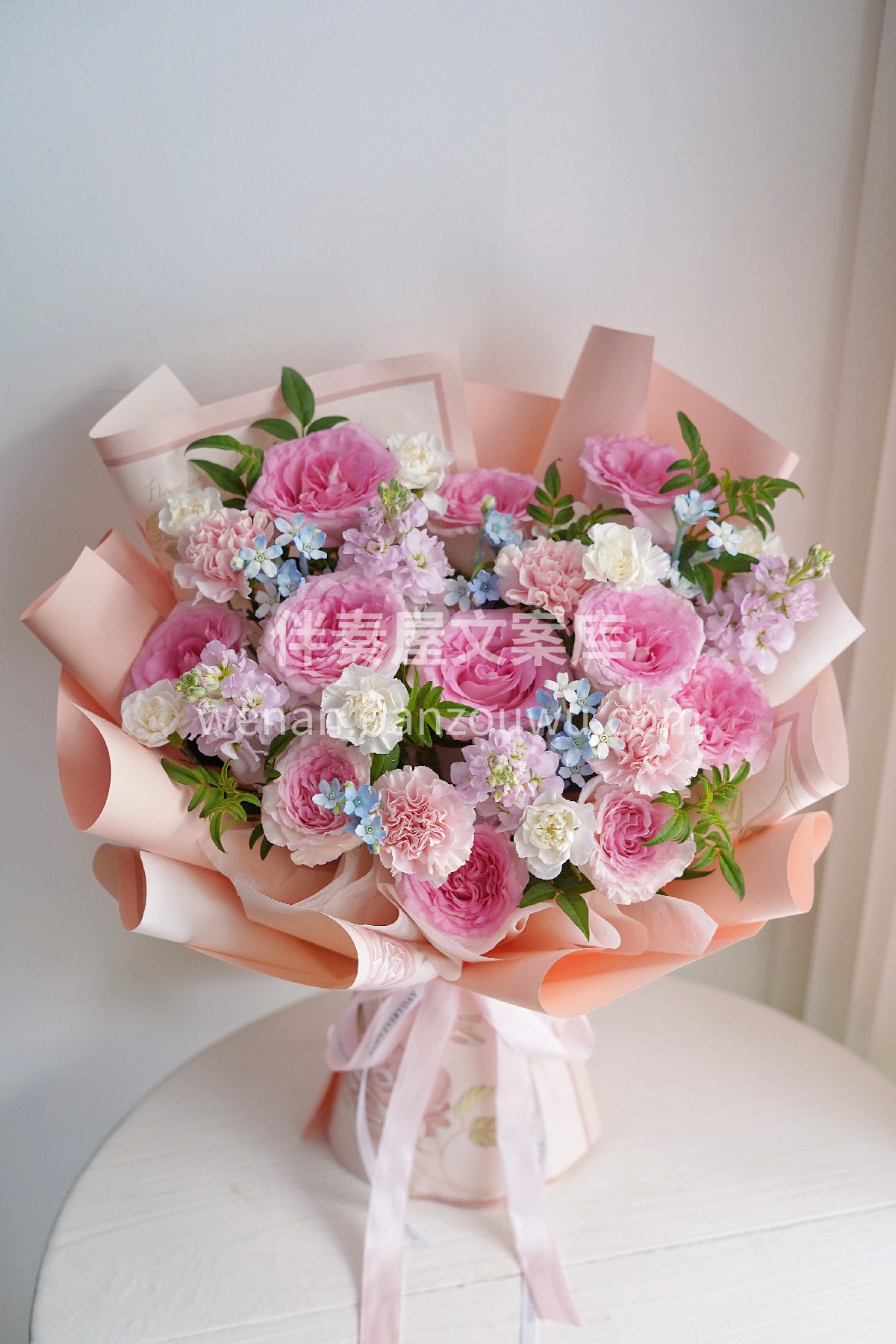 这束洛神🌸 替我藏好了心事 花瓣从奶白晕 配图3